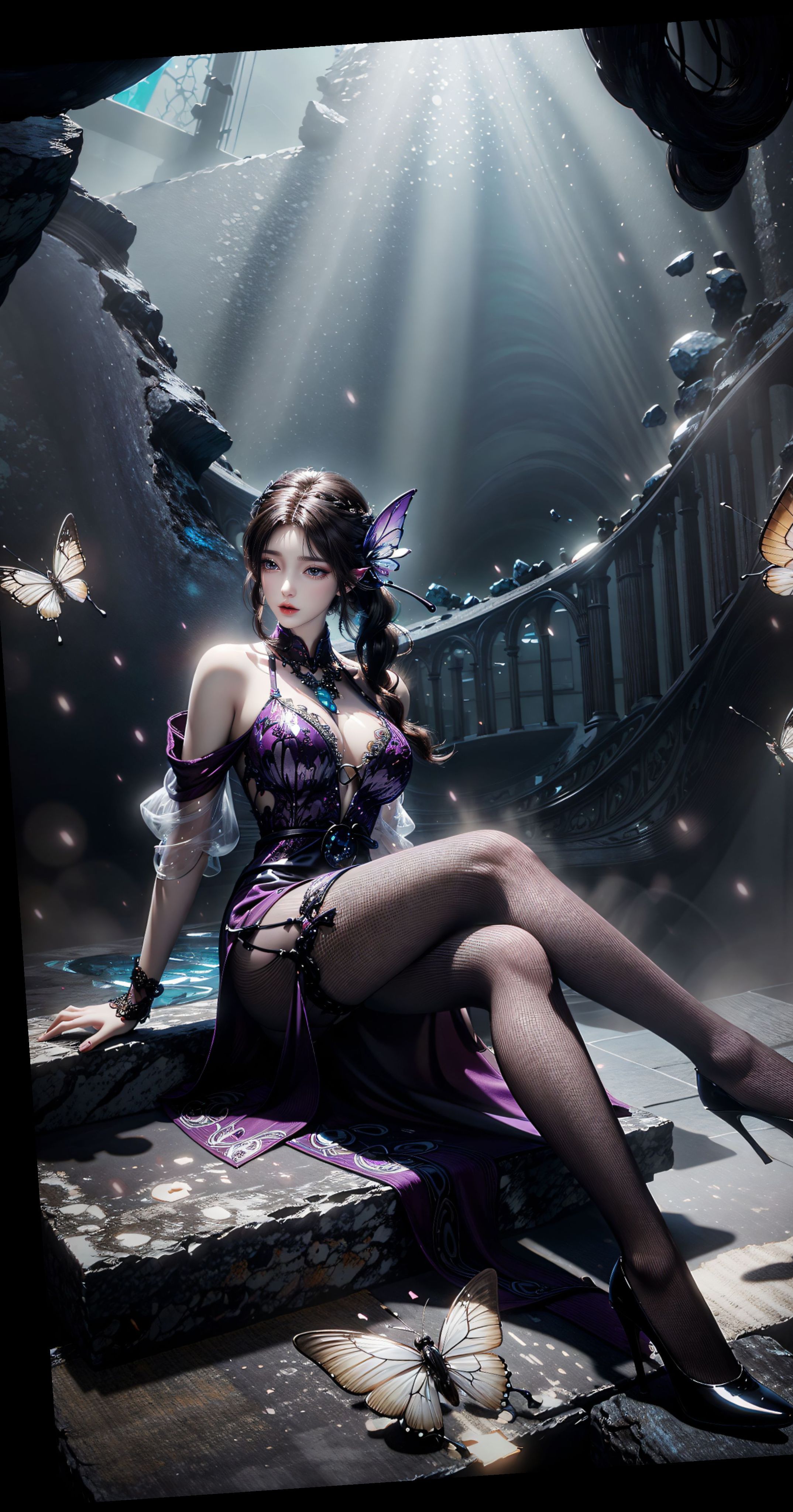 火灵儿 国漫美女 长腿女神 身材好就是好 画面太美,第8张