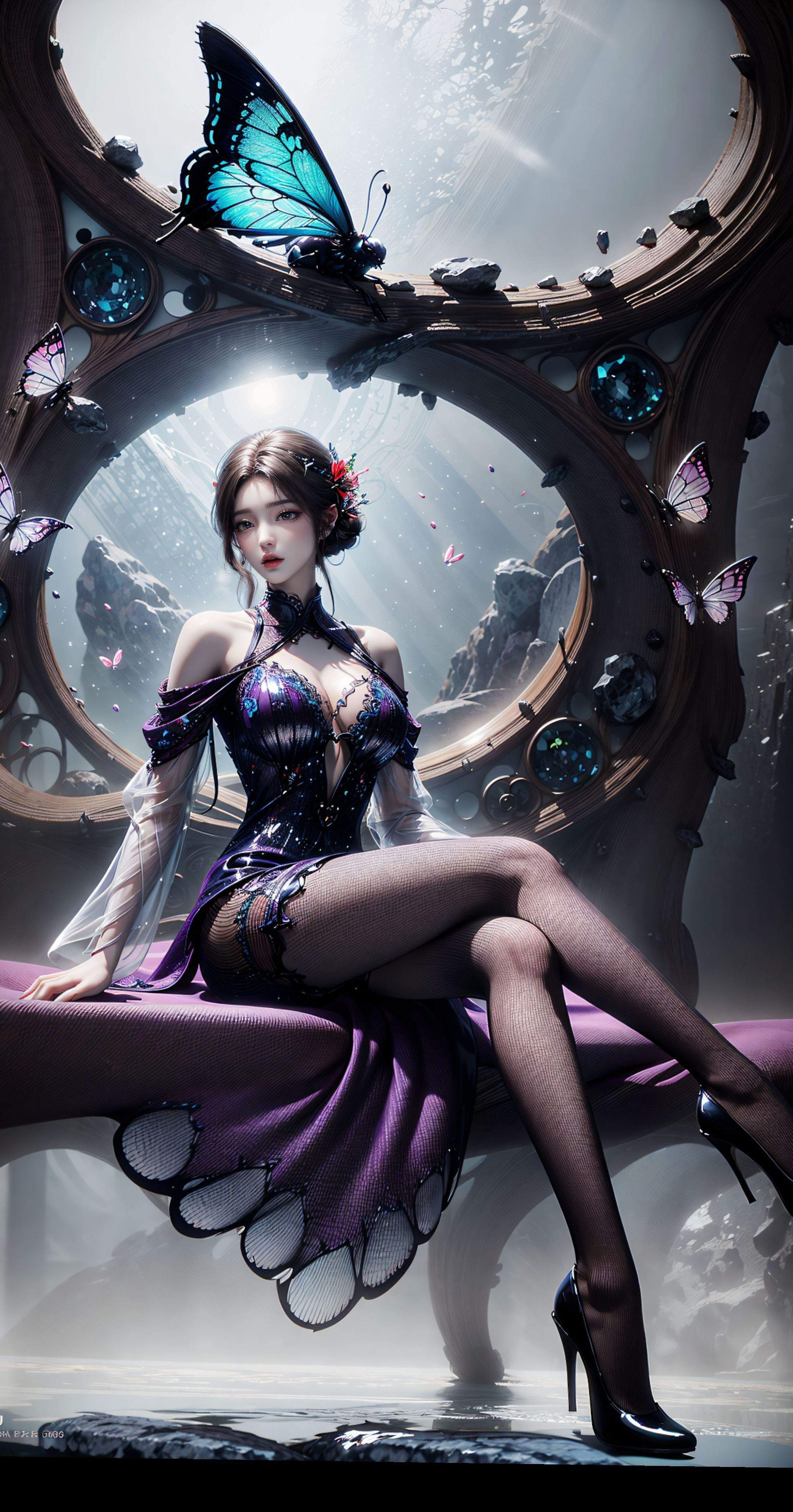 火灵儿 国漫美女 长腿女神 身材好就是好 画面太美,第7张