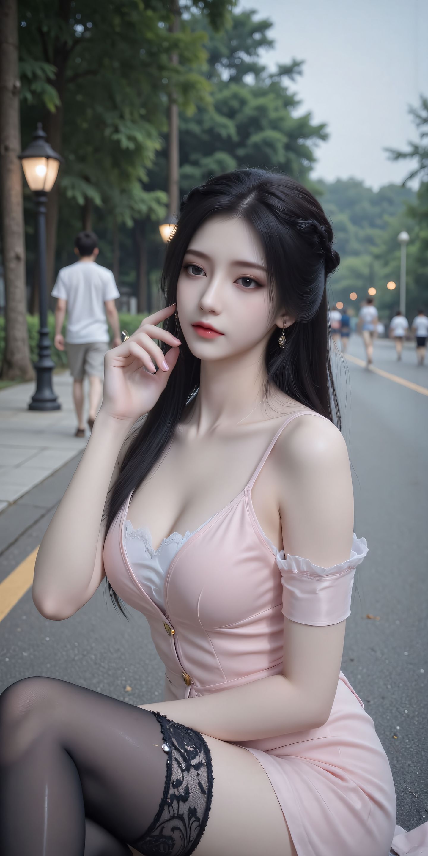 姜立 街拍美女 御姐 好看爱看,第3张