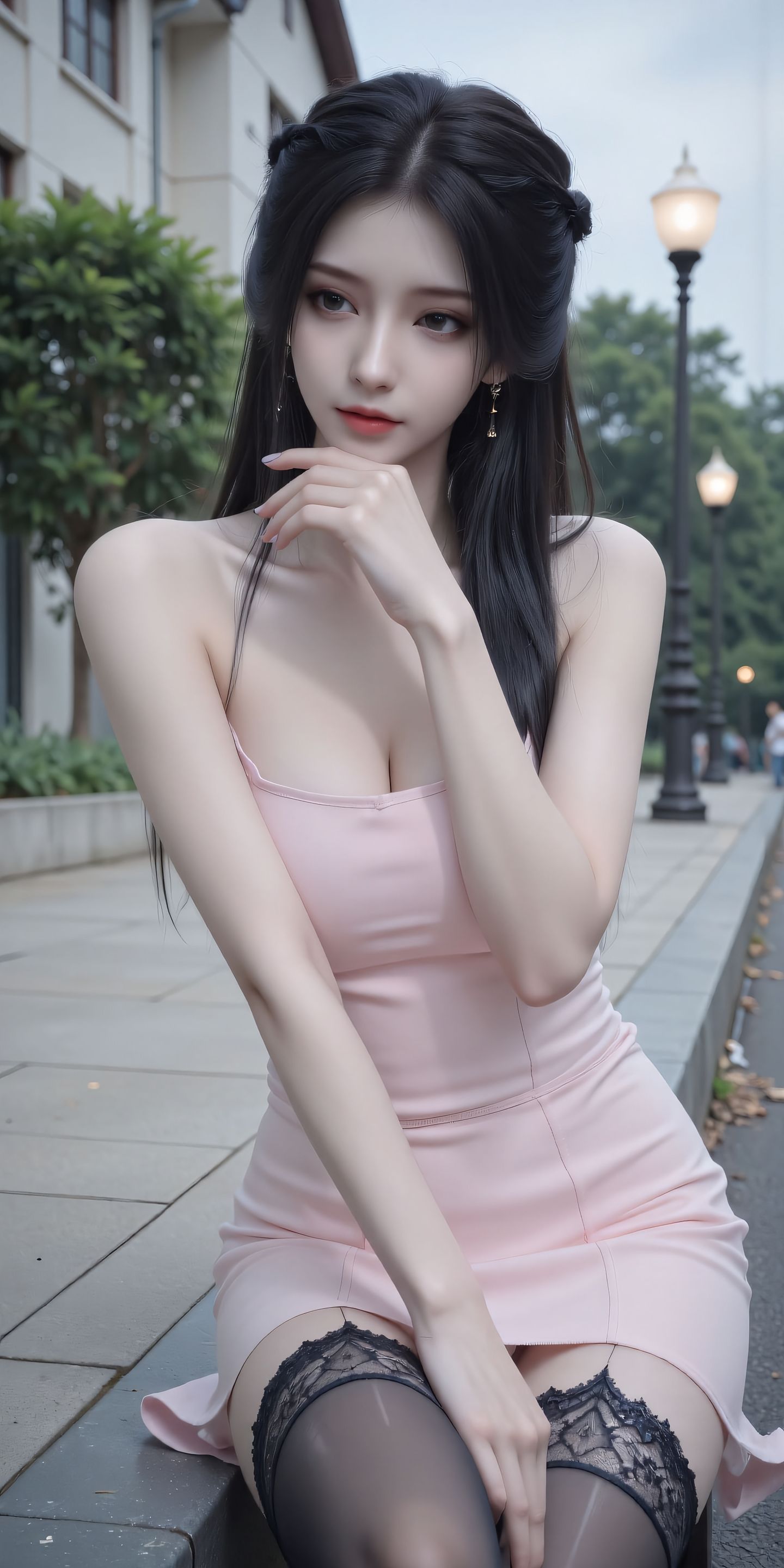 姜立 街拍美女 御姐 好看爱看,第2张