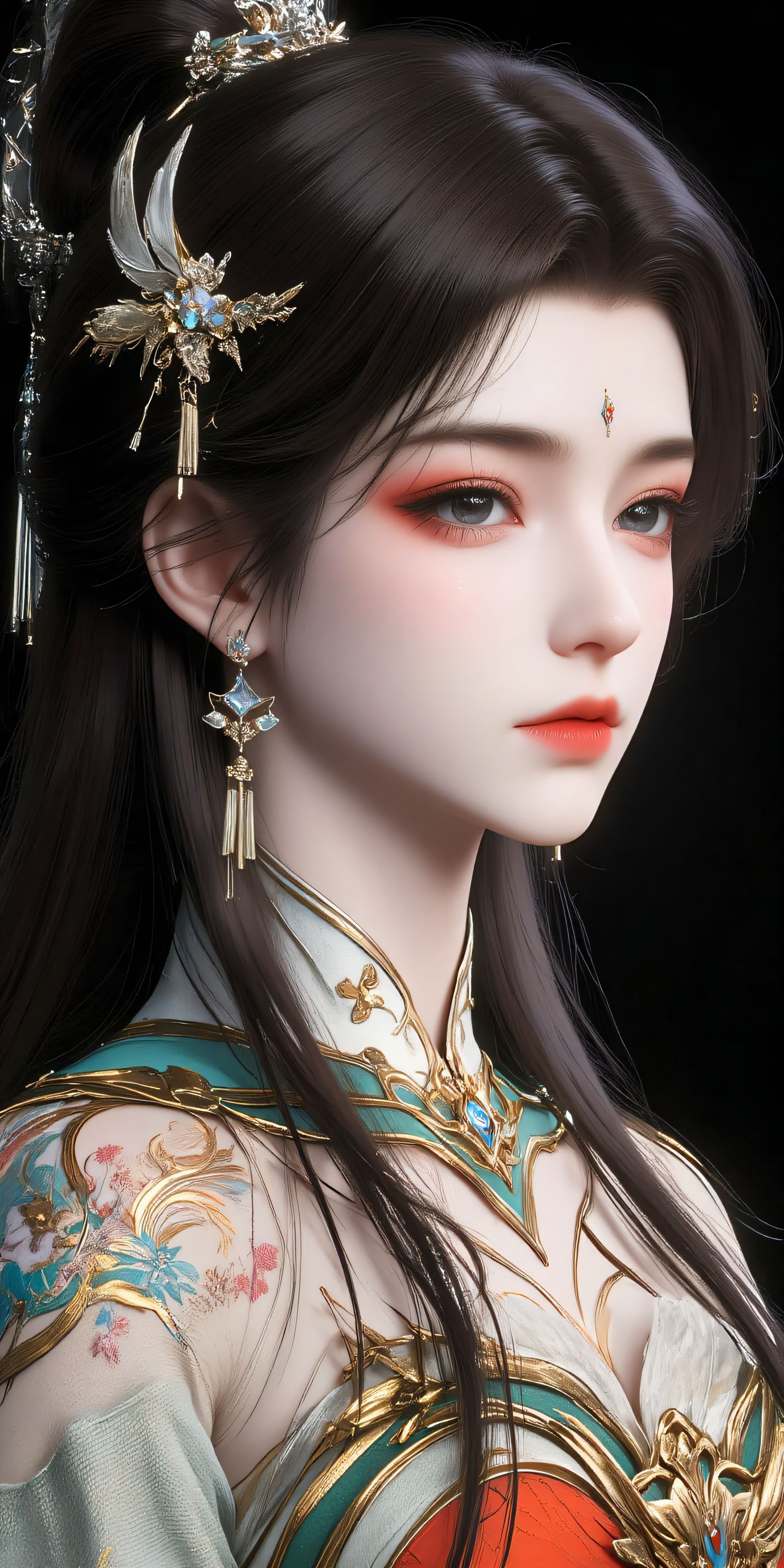 太美啦 国漫美女 古风 斗破苍穹 熏儿 动漫,第6张