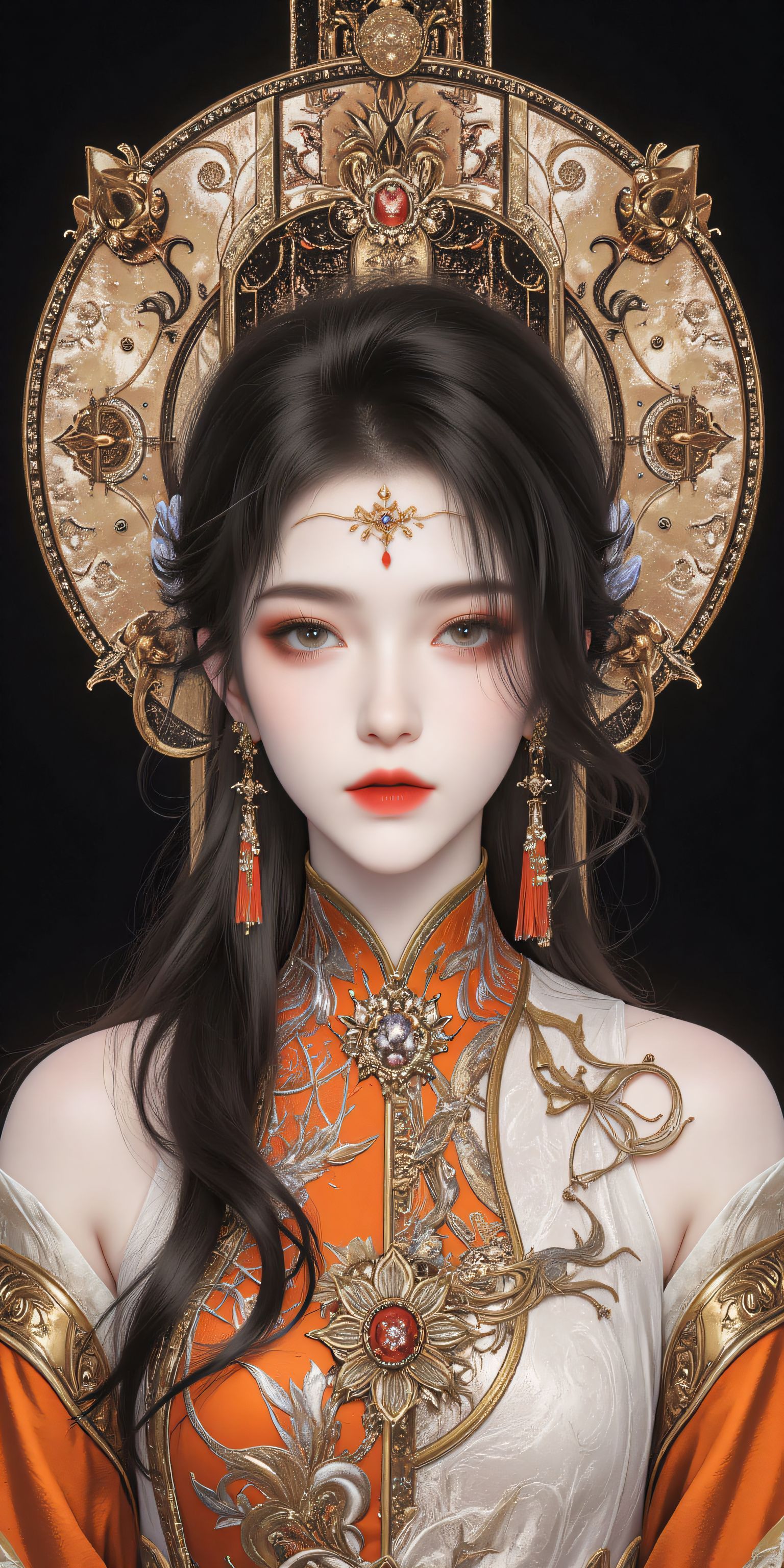 古风美女 斗破苍穹 玄衣 国风古韵 动漫 国漫,第6张
