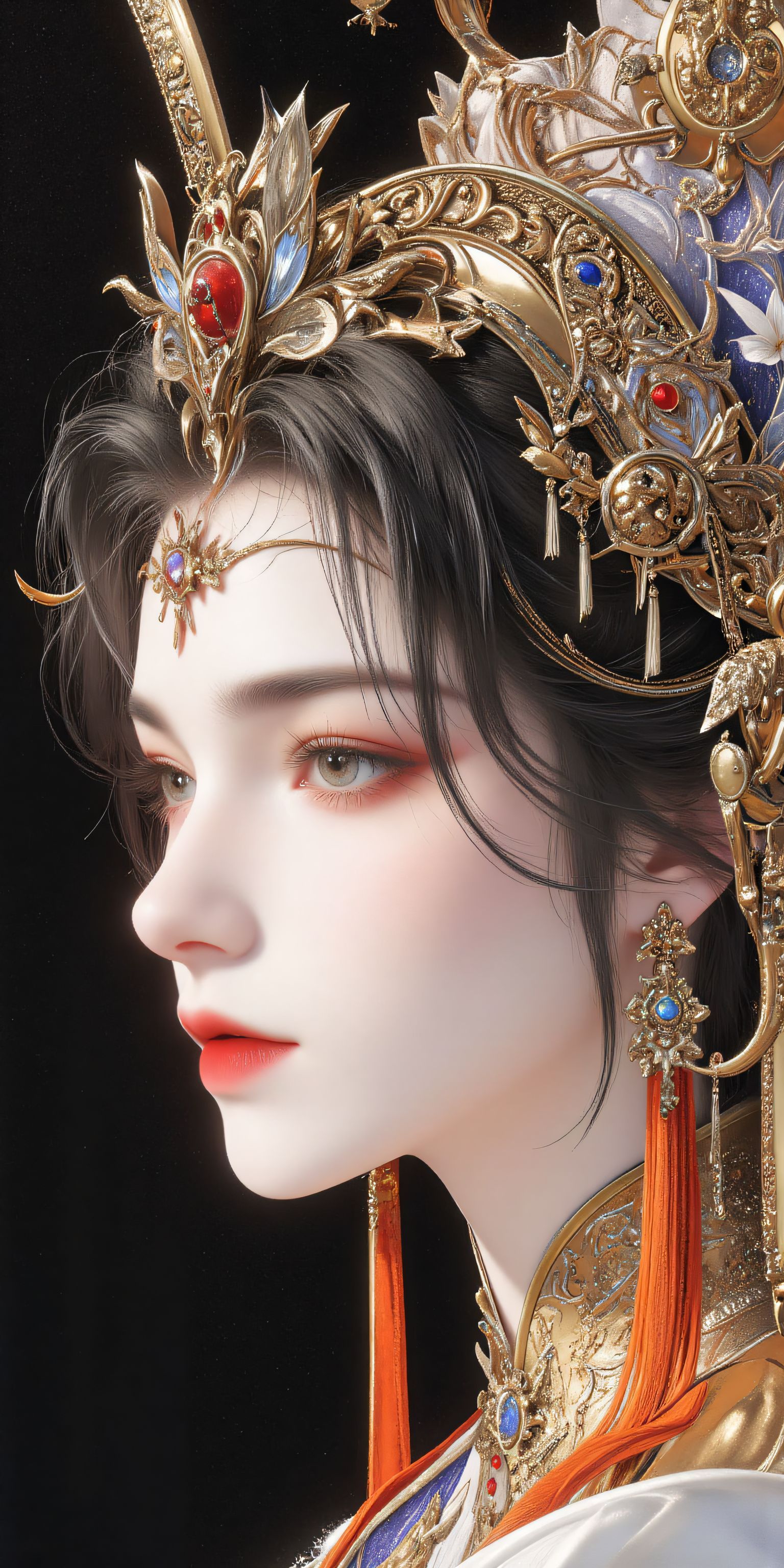 古风美女 斗破苍穹 玄衣 国风古韵 动漫 国漫,第3张