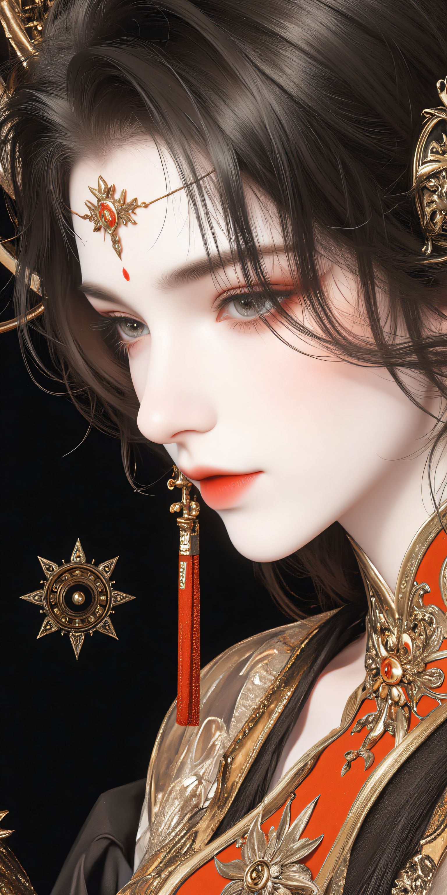 古风美女 斗破苍穹 玄衣 国风古韵 动漫 国漫,第5张