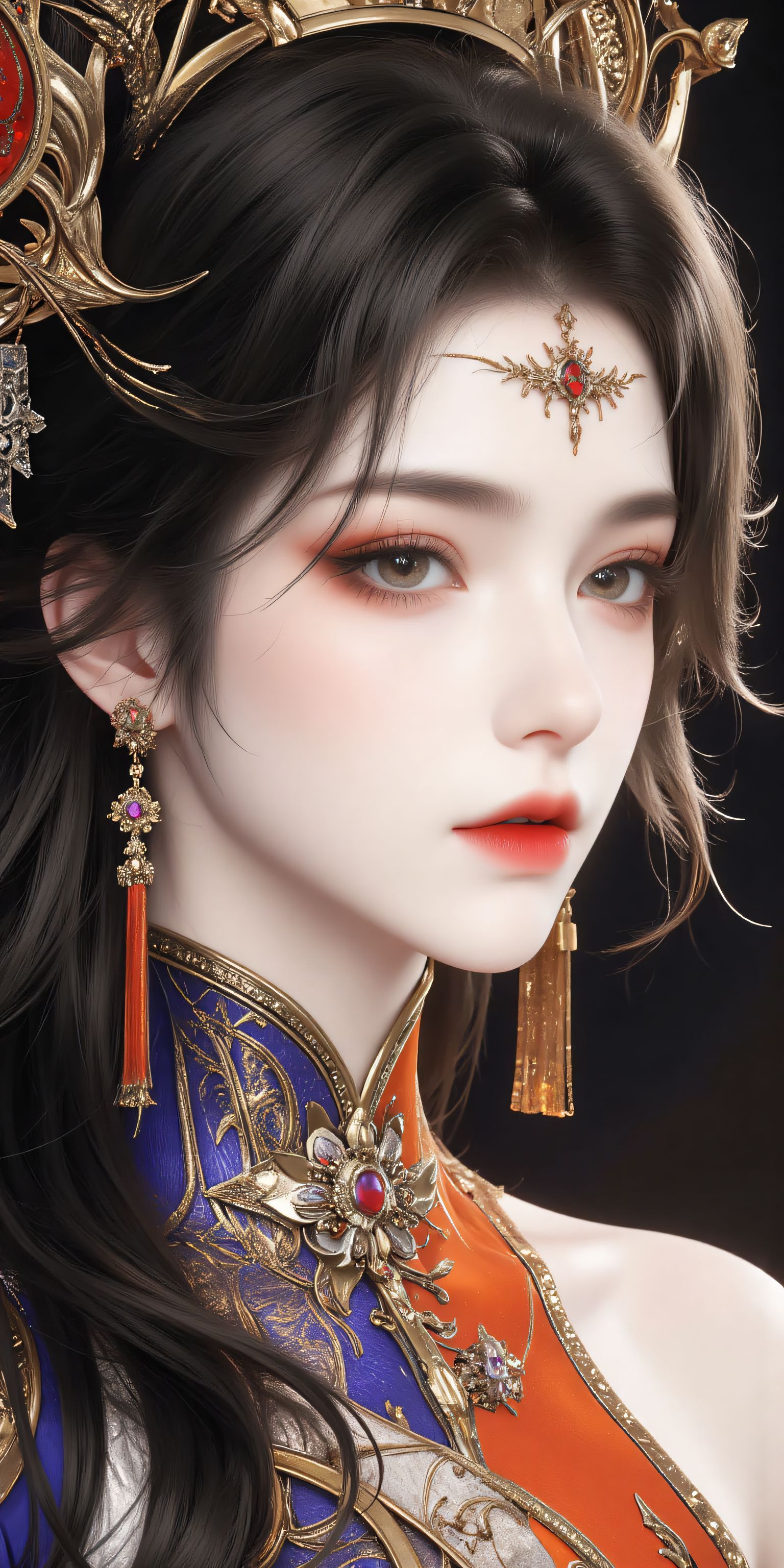 古风美女 斗破苍穹 玄衣 国风古韵 动漫 国漫,第12张