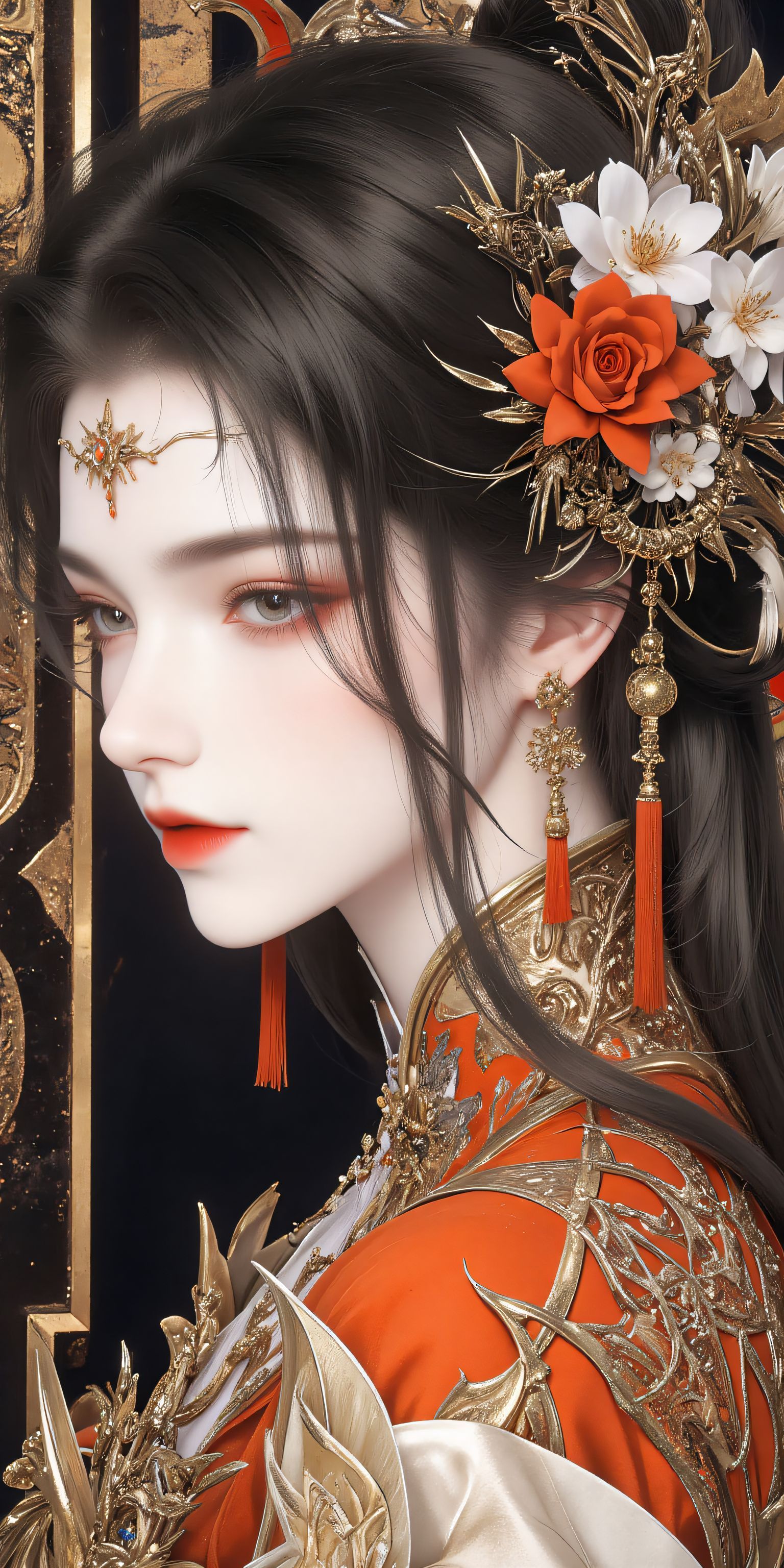 古风美女 斗破苍穹 玄衣 国风古韵 动漫 国漫,第10张
