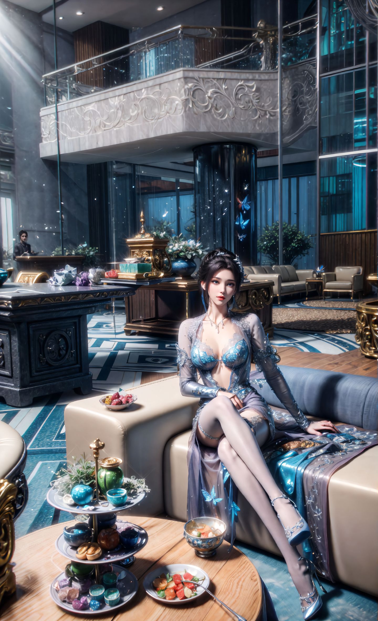 动漫 斗破苍穹 云韵 国漫美女 大长腿 最新,第3张