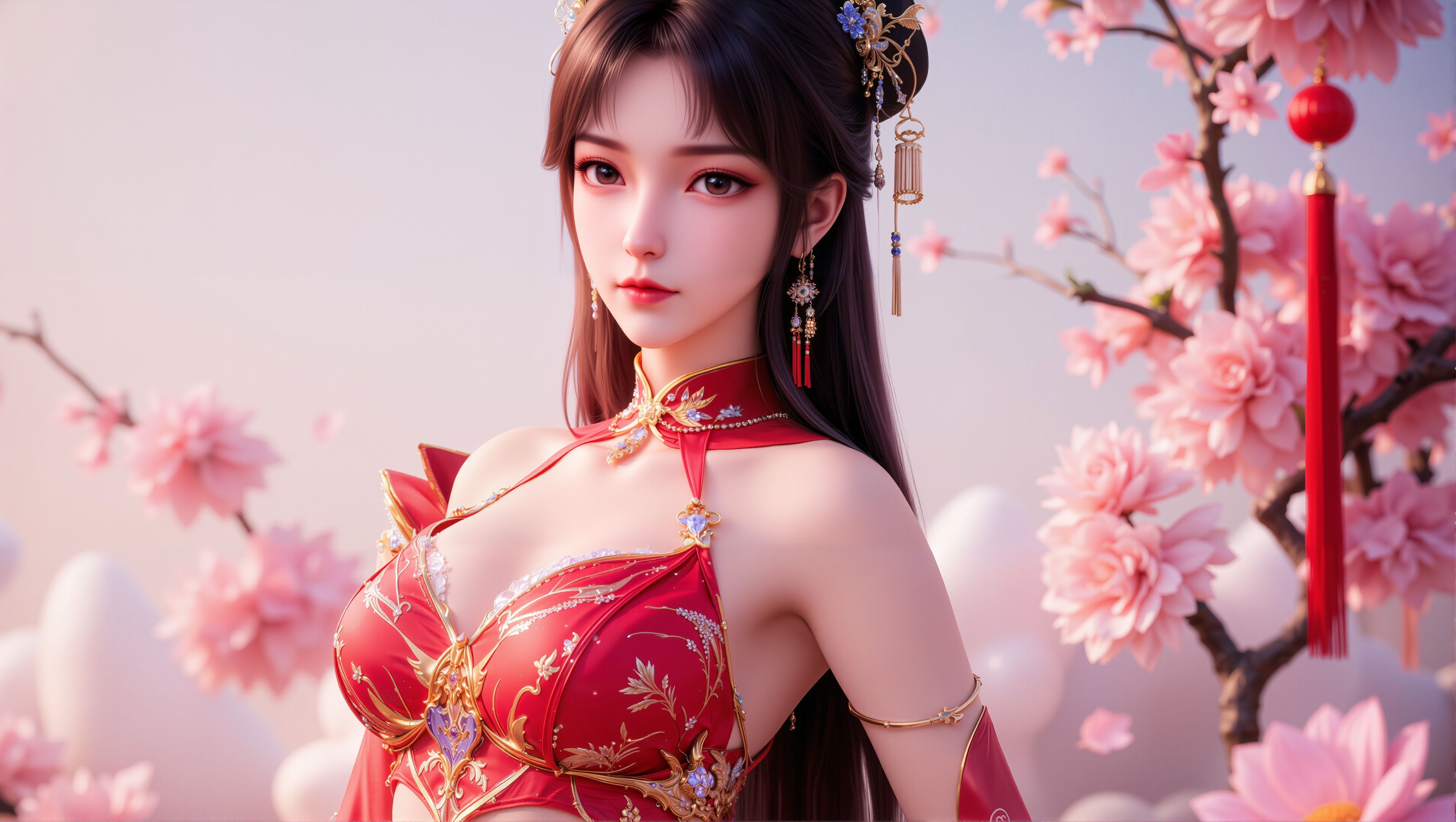 【7P】神印王座圣采儿4k绝美横版壁纸。#动漫 #国漫女神,第3张