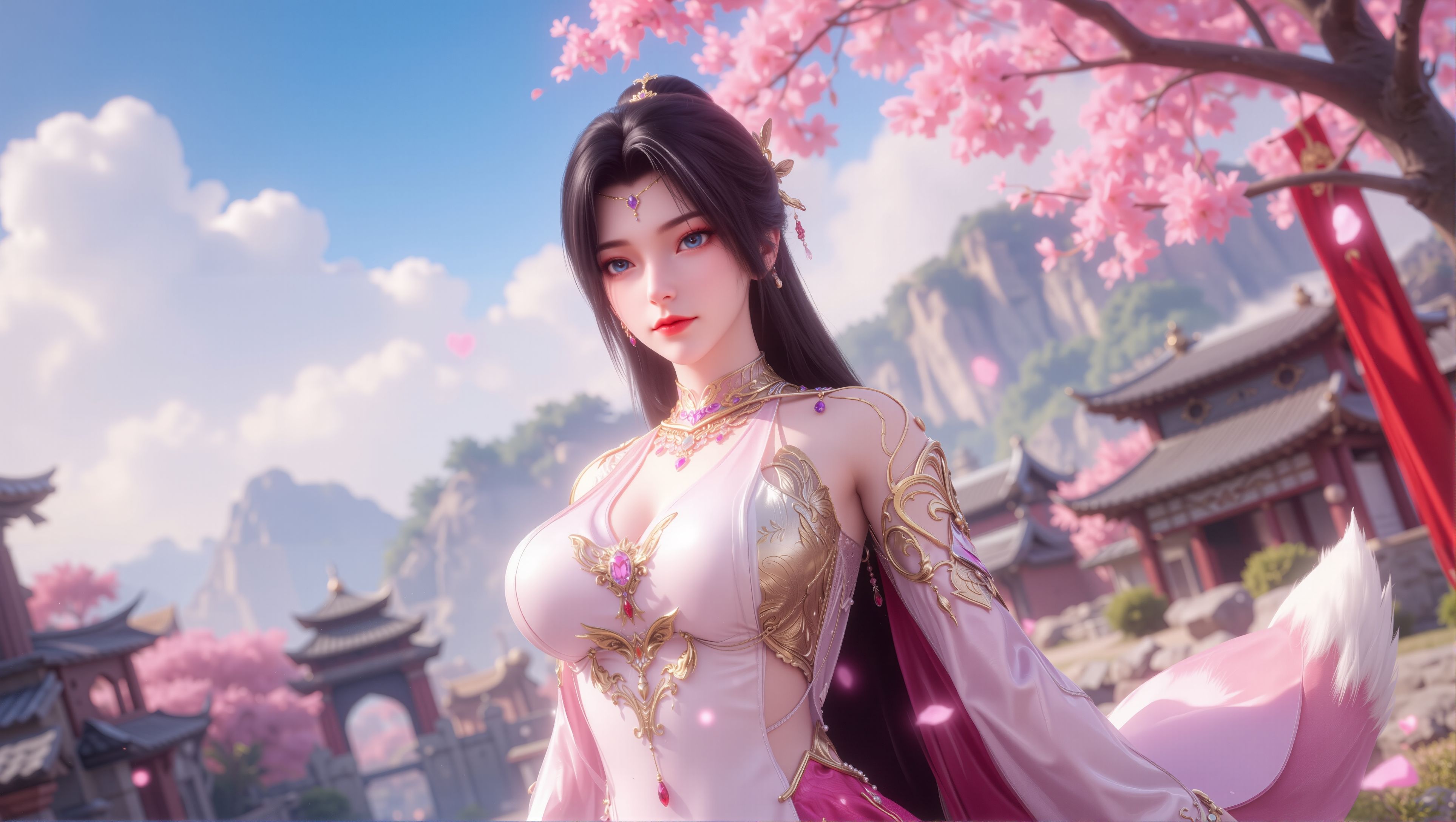 【6P】完美世界 新版天狐仙子。#动漫 #国漫女神 #壁纸,第2张