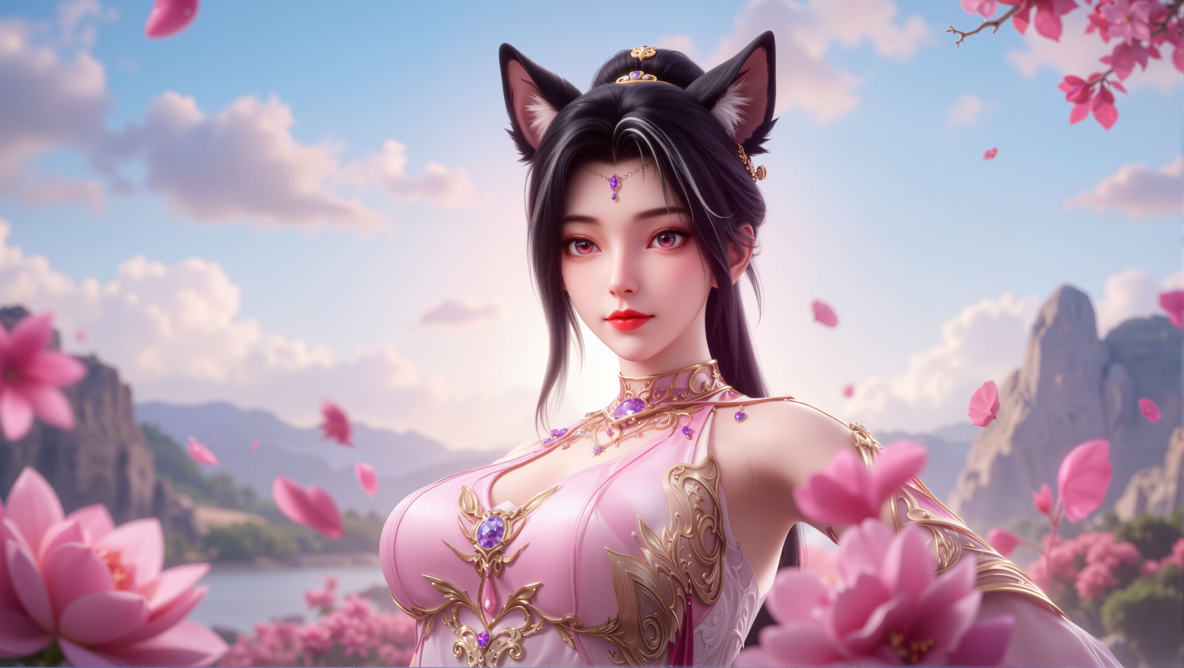 【6P】完美世界 新版天狐仙子。#动漫 #国漫女神 #壁纸,第4张