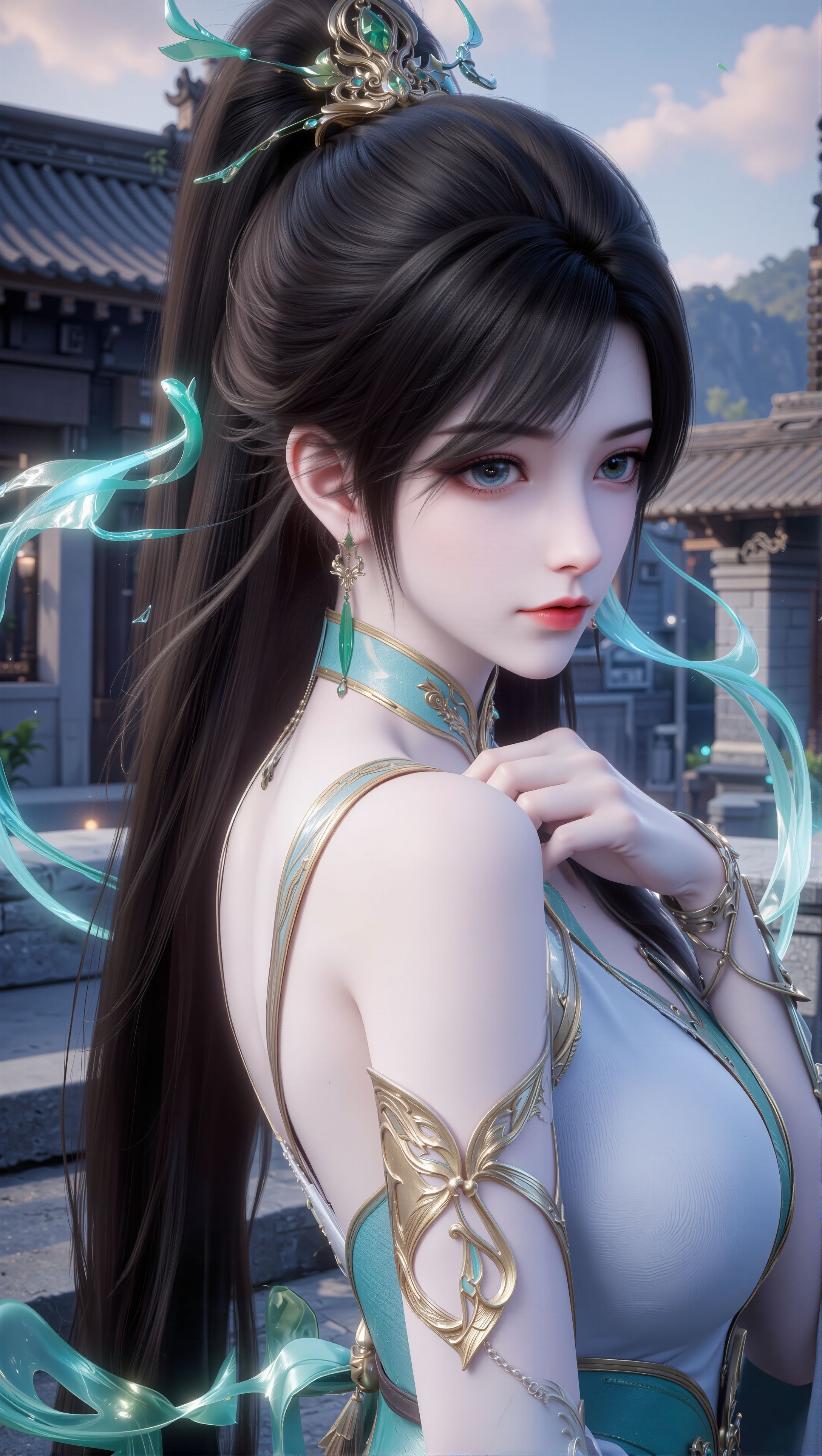 斗破苍穹 特写镜头。#动漫 #国漫女神 #壁纸 #青鳞,第2张