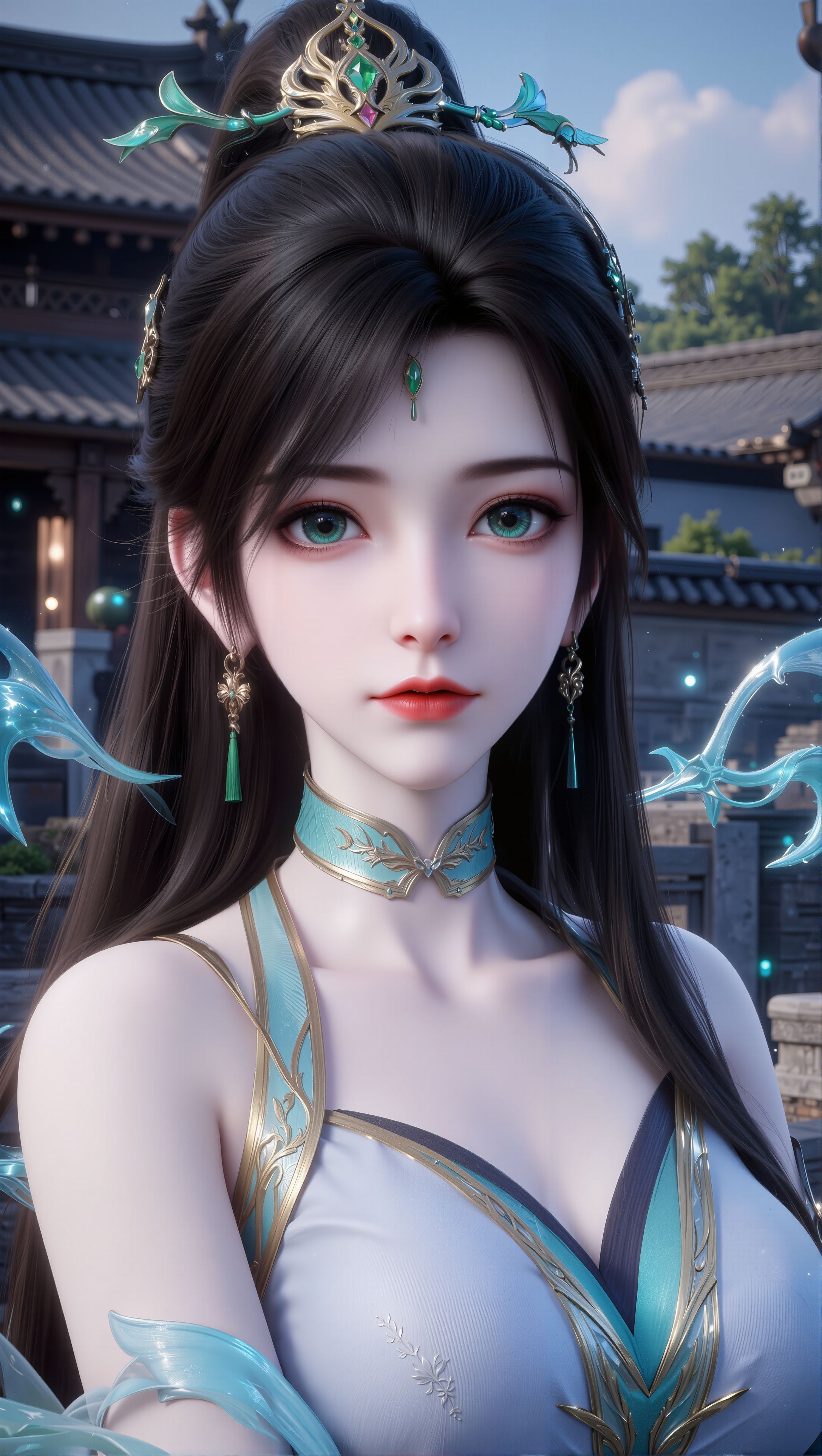 斗破苍穹 特写镜头。#动漫 #国漫女神 #壁纸 #青鳞,第3张