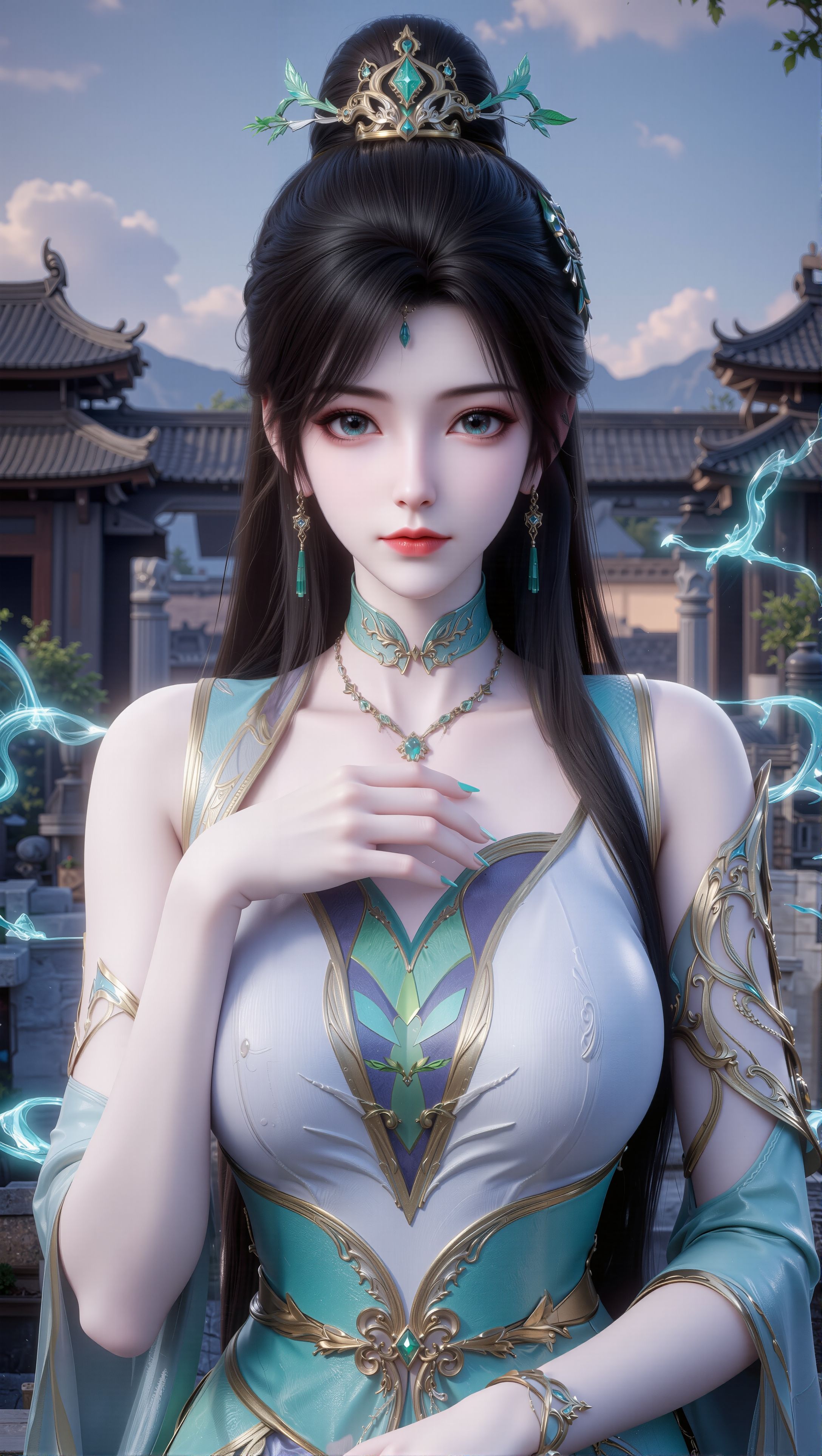 斗破苍穹 特写镜头。#动漫 #国漫女神 #壁纸 #青鳞,第4张