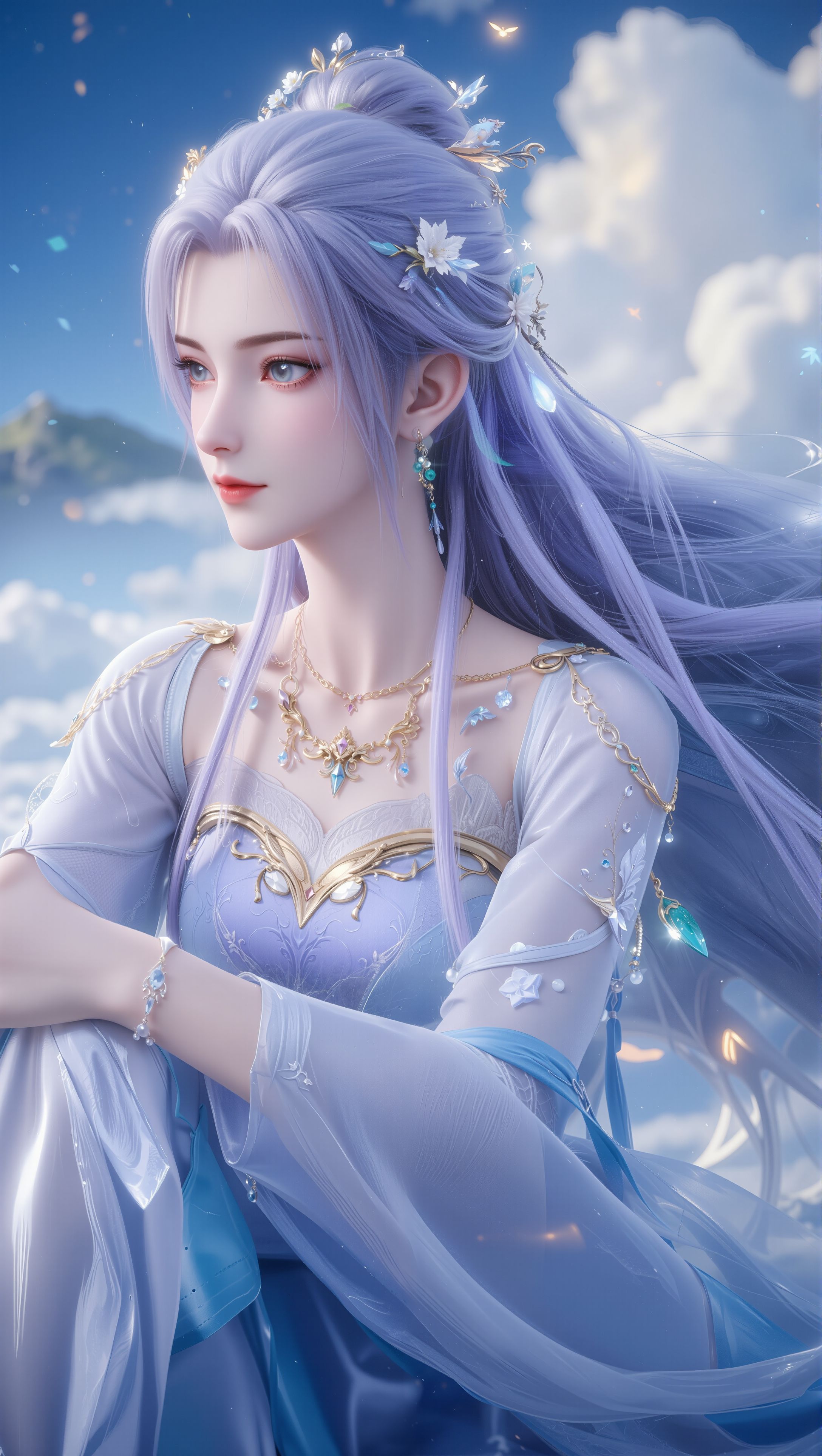 古风唯美清漪。国漫女神 壁纸 完美世界,第3张