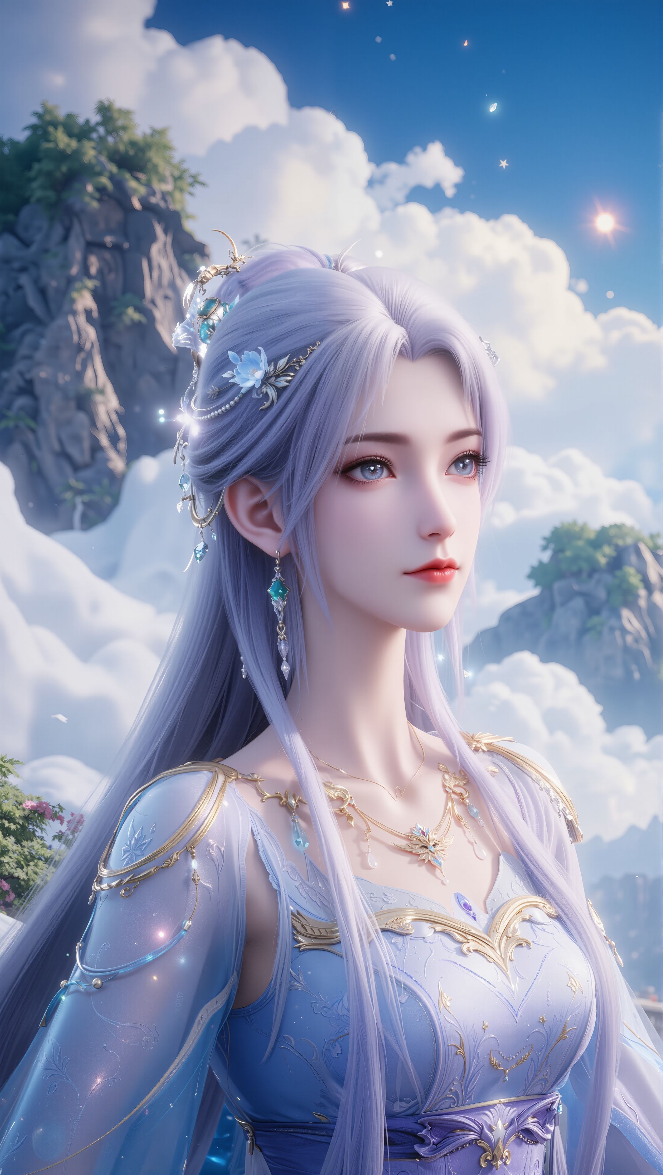 古风唯美清漪。国漫女神 壁纸 完美世界,第6张