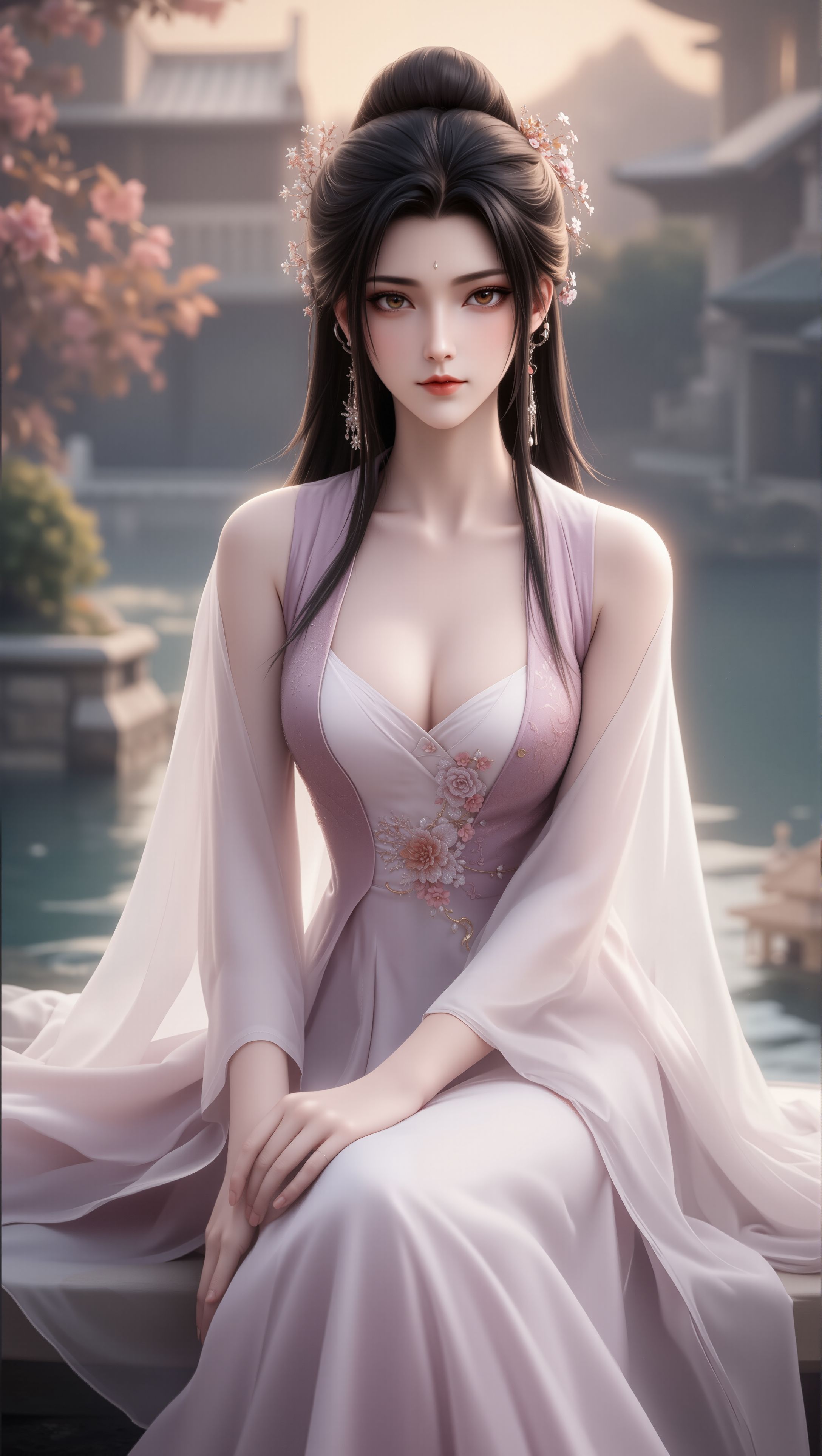 陆雪琪新造型登场。动漫美图 #古风 #二次元,第1张
