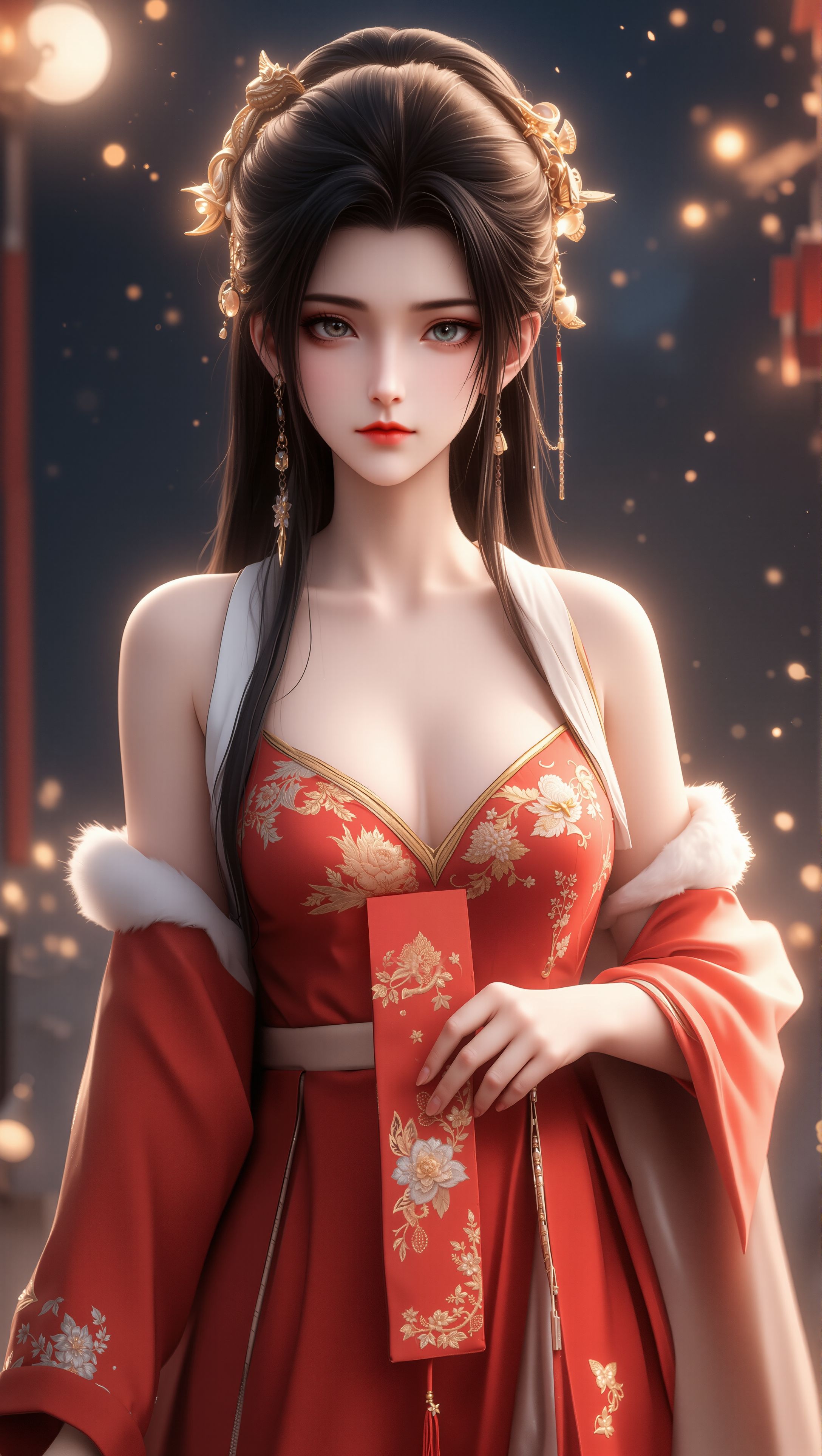 解锁诛仙专属好运。陆雪琪  壁纸 国漫,第5张