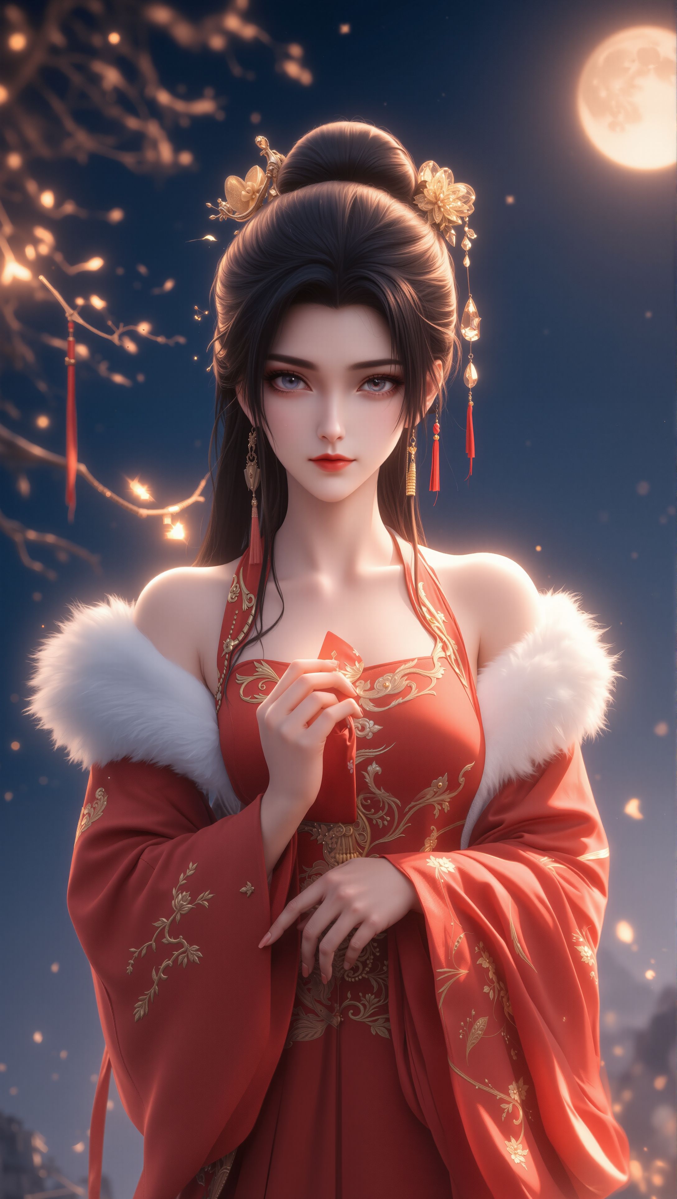 解锁诛仙专属好运。陆雪琪  壁纸 国漫,第4张