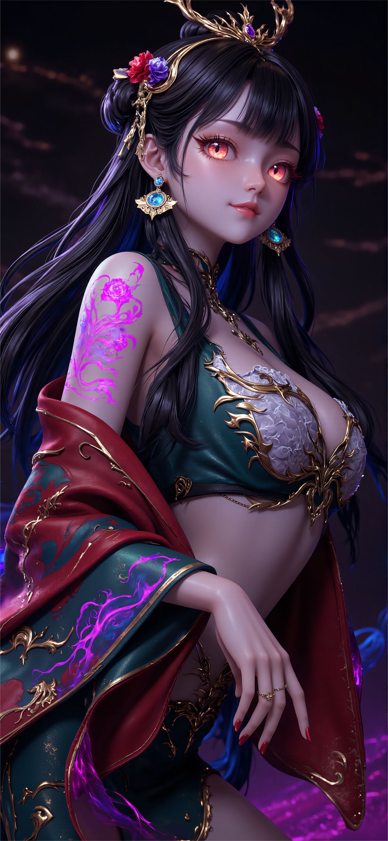 牧神记 仙清儿  精美壁纸 国漫美女 动漫少女,第2张