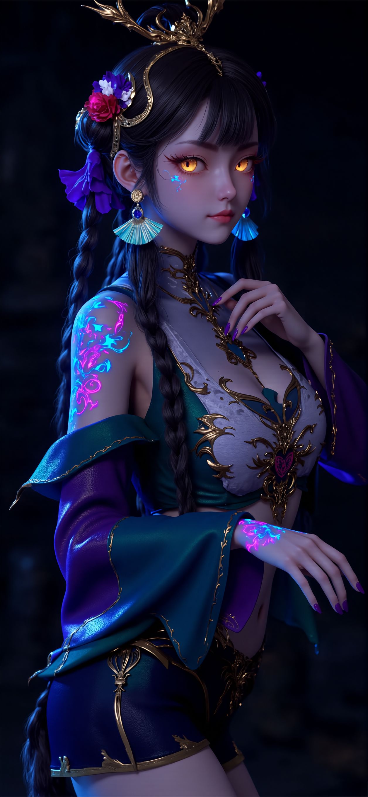 牧神记 仙清儿  精美壁纸 国漫美女 动漫少女,第3张