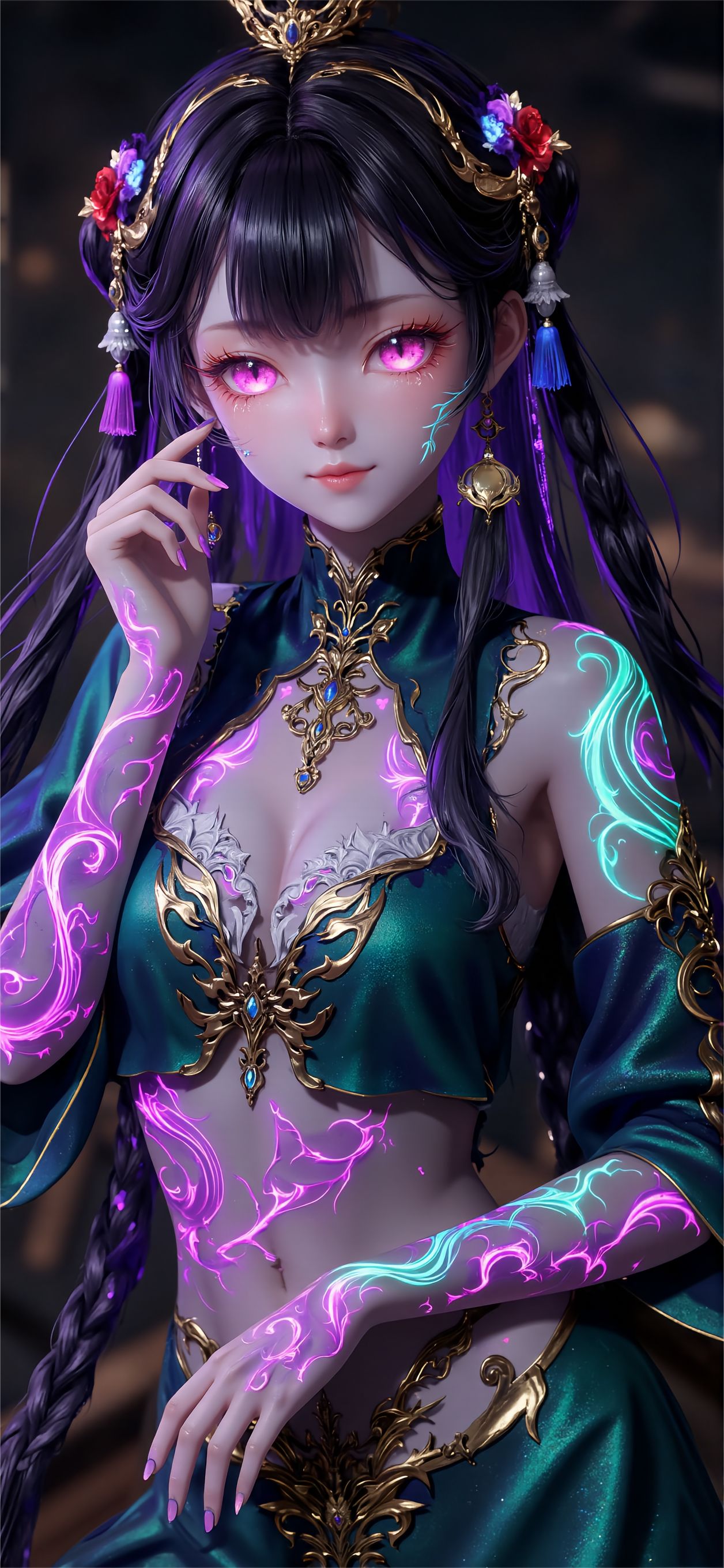 牧神记 仙清儿  精美壁纸 国漫美女 动漫少女,第7张