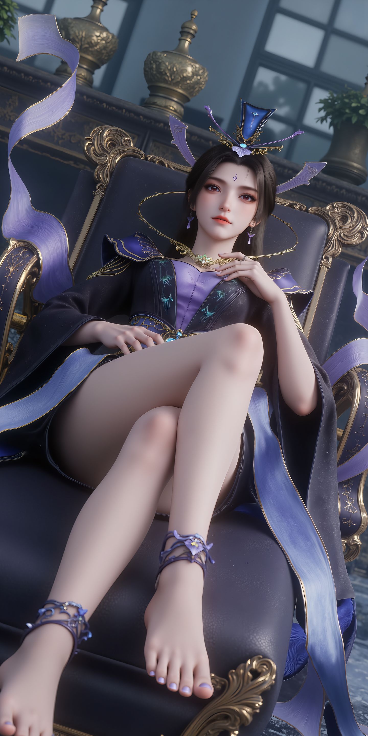 紫府圣女 高清壁纸 遮天 国漫美女,第2张