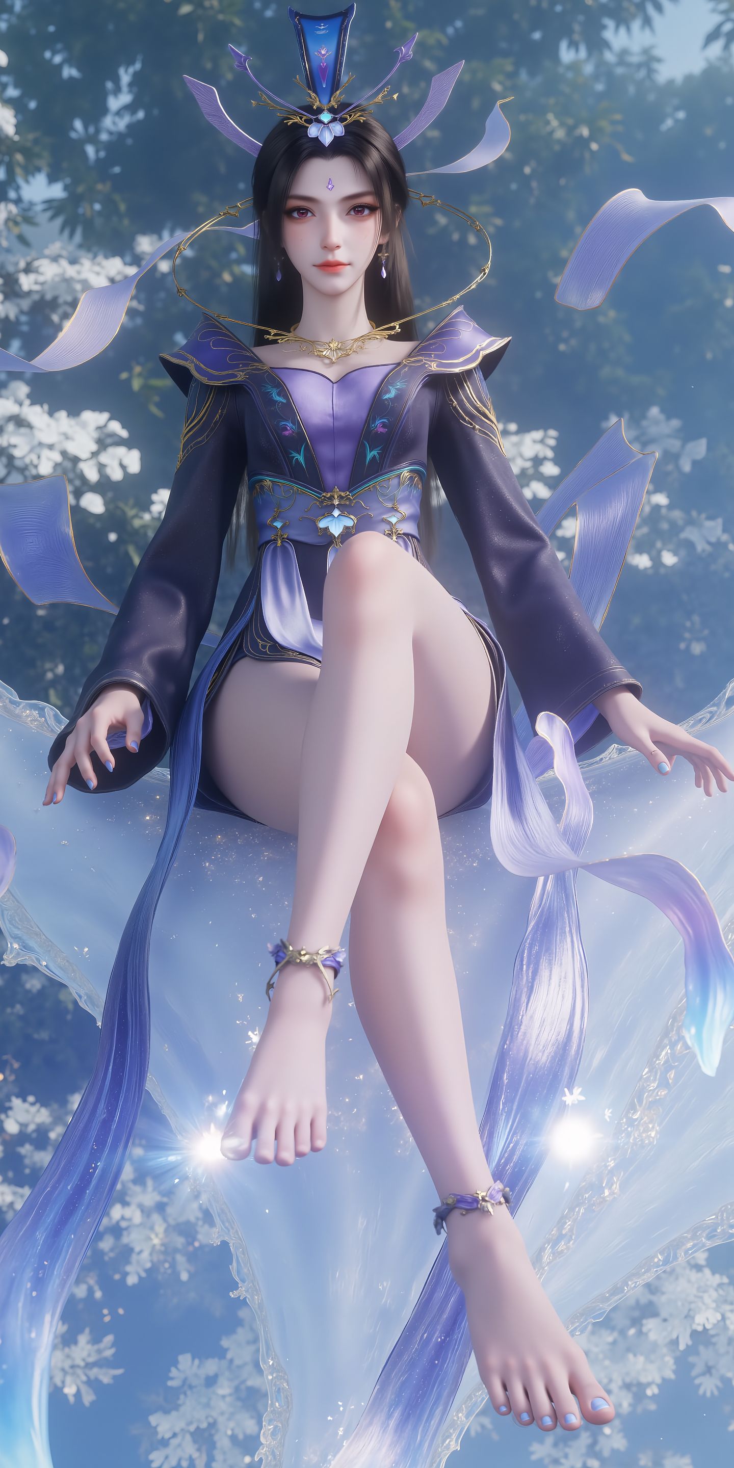 紫府圣女 高清壁纸 遮天 国漫美女,第5张