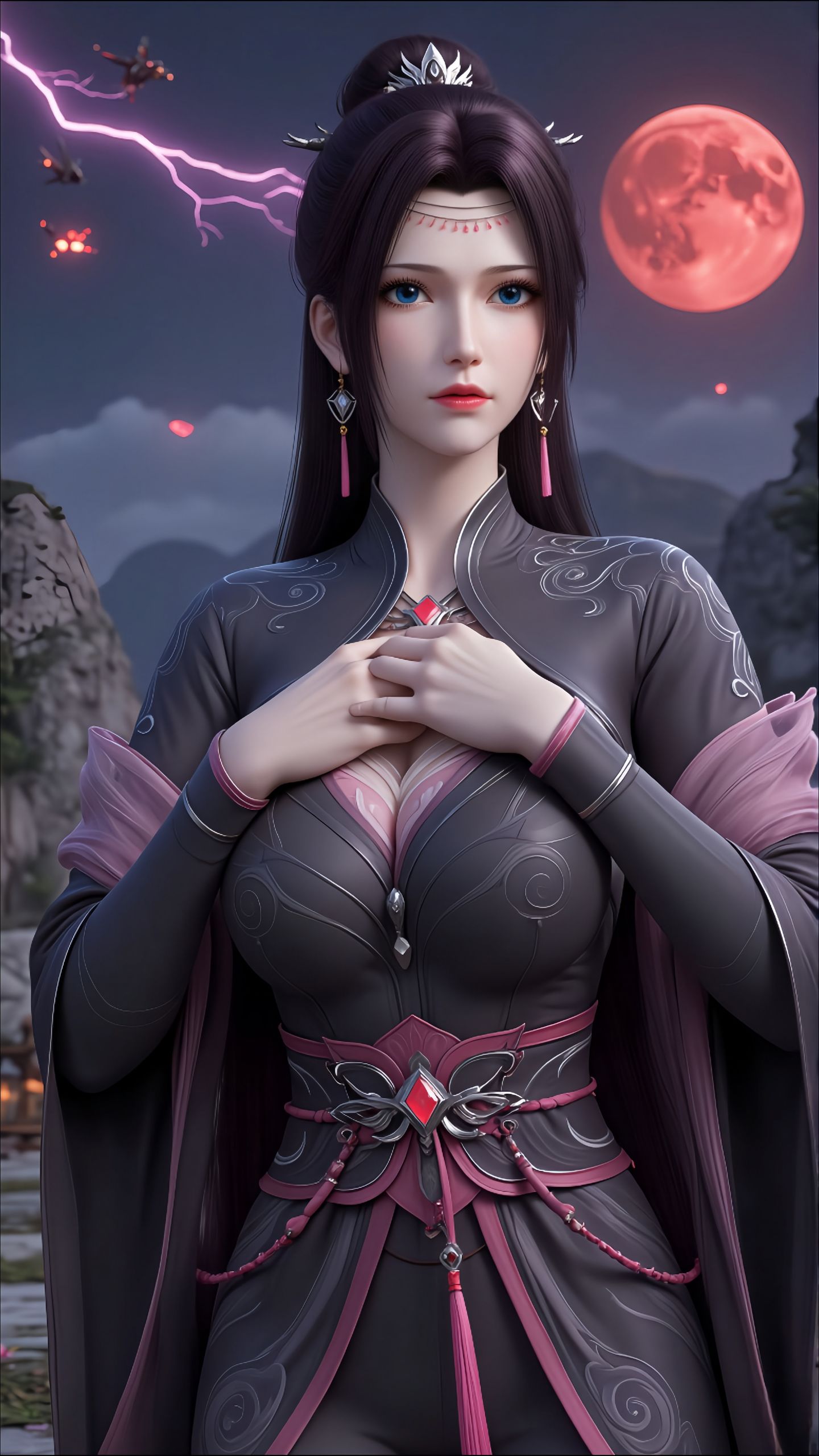 云韵（花宗主）新建模 #斗破苍穹,第2张