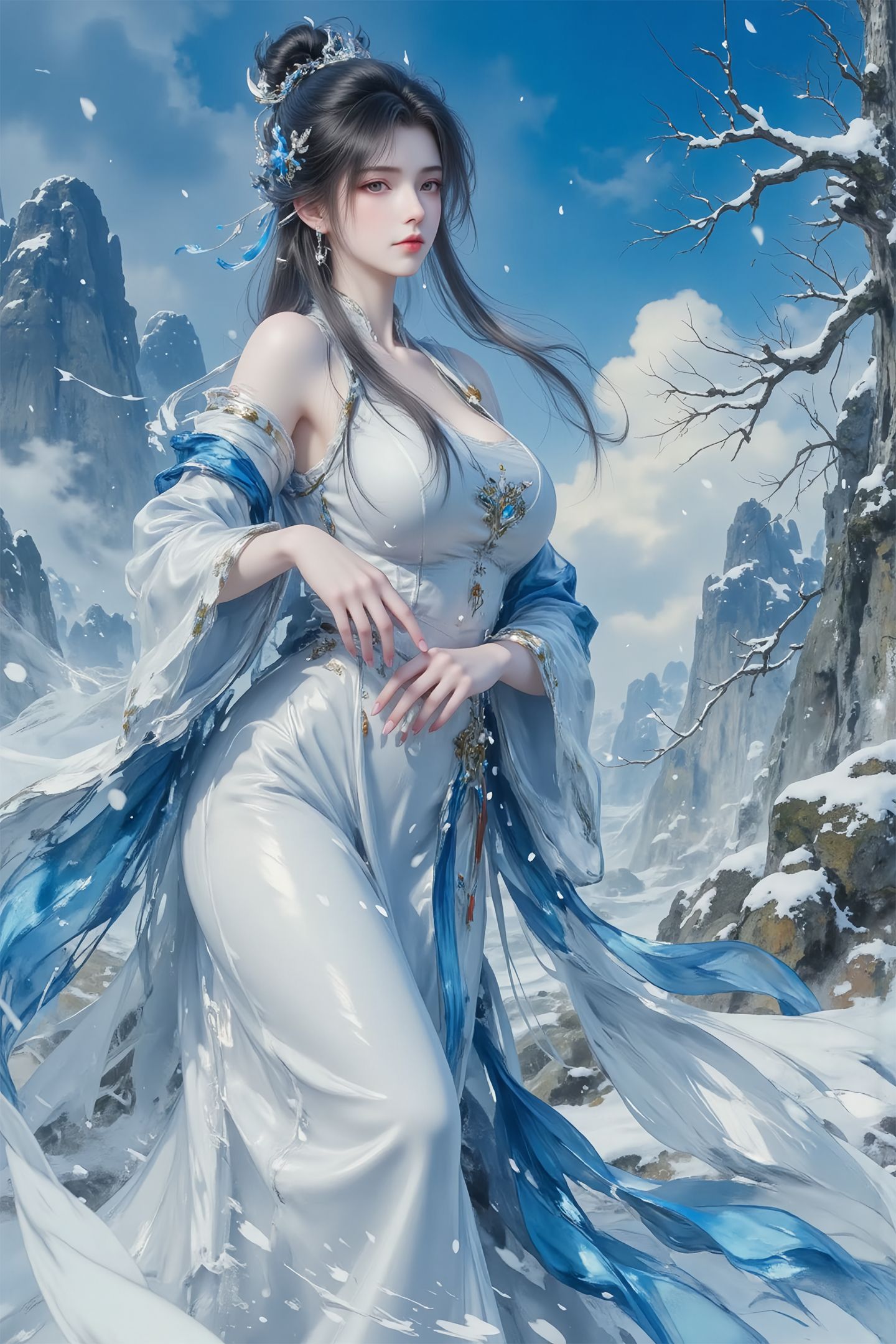 古风美女 #情感古风 #修仙,第3张