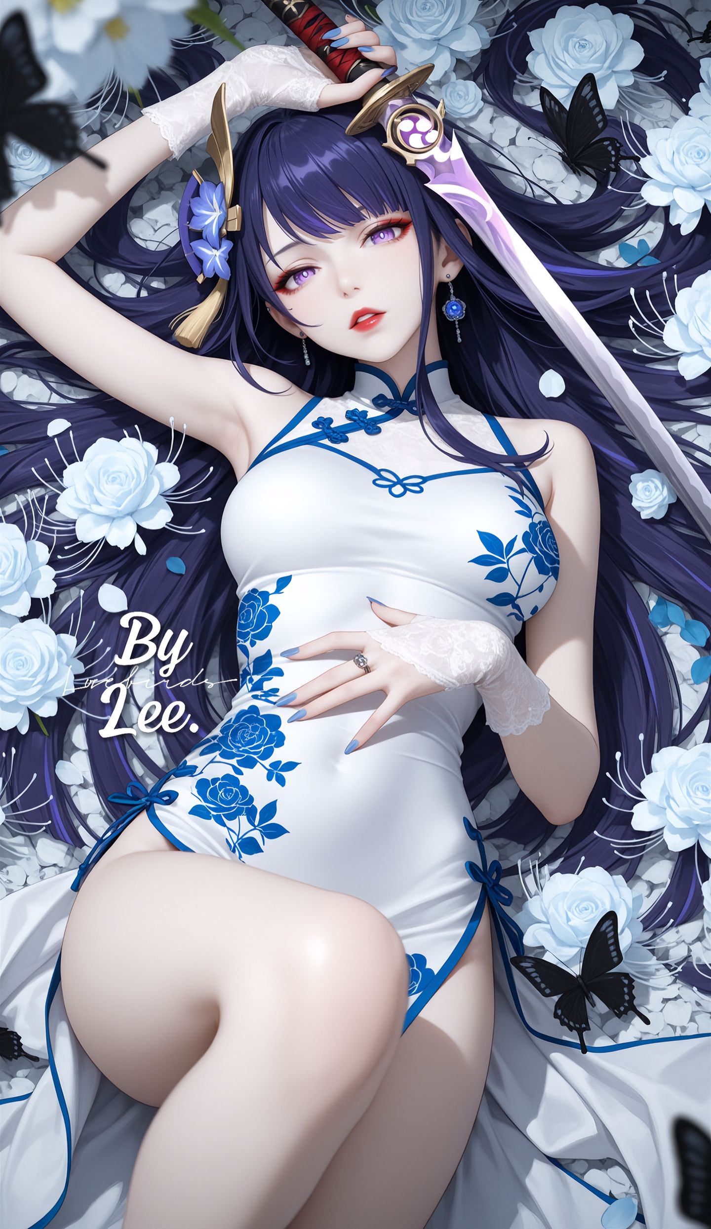 原神，启动。嗯嗯 二创 神里绫华 雷电将军,第3张