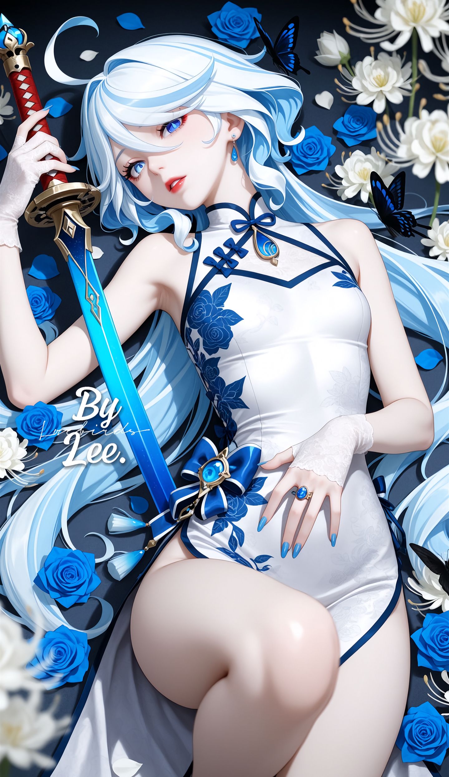 原神，启动。嗯嗯 二创 神里绫华 雷电将军,第8张