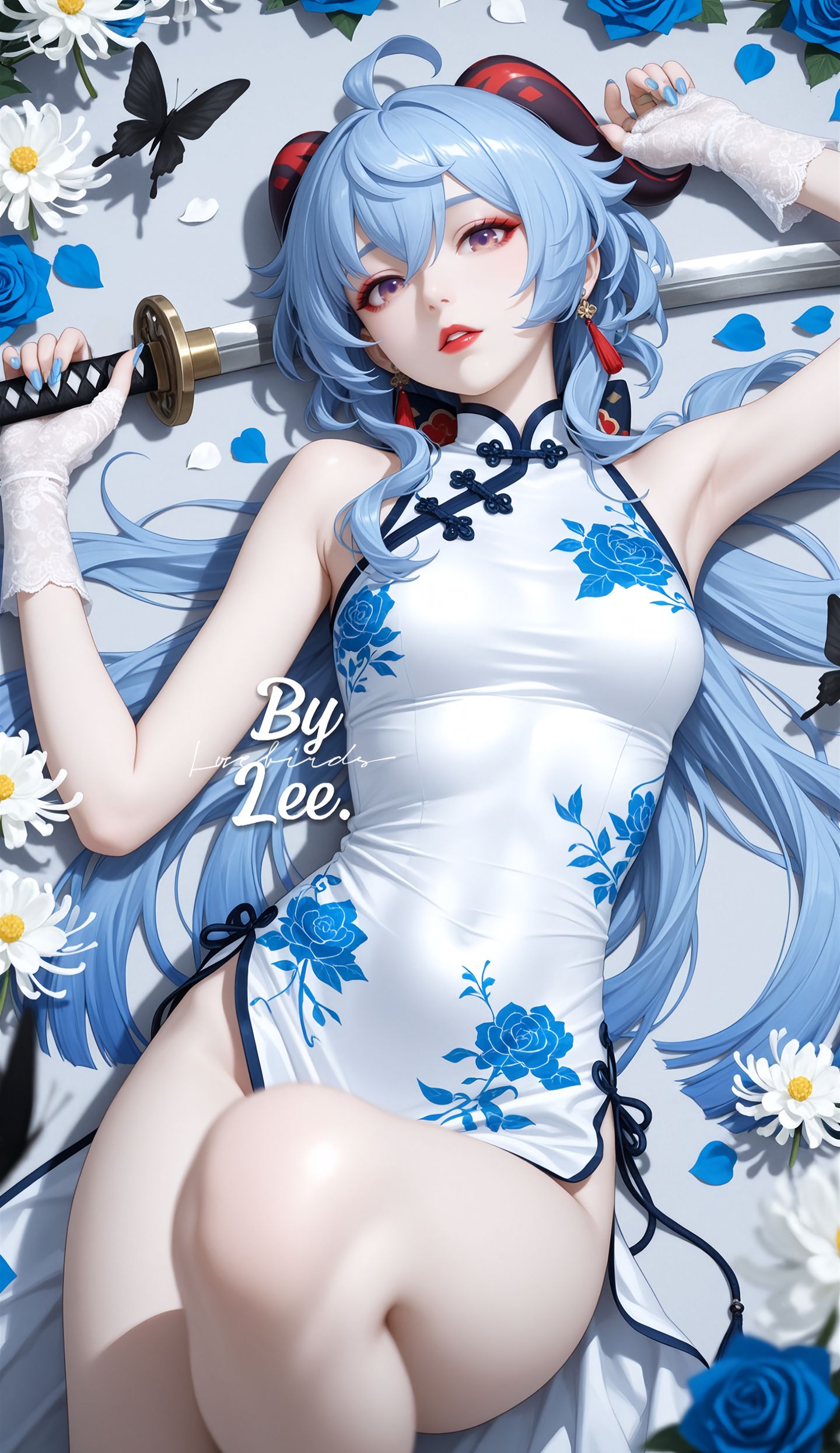 原神，启动。嗯嗯 二创 神里绫华 雷电将军,第5张