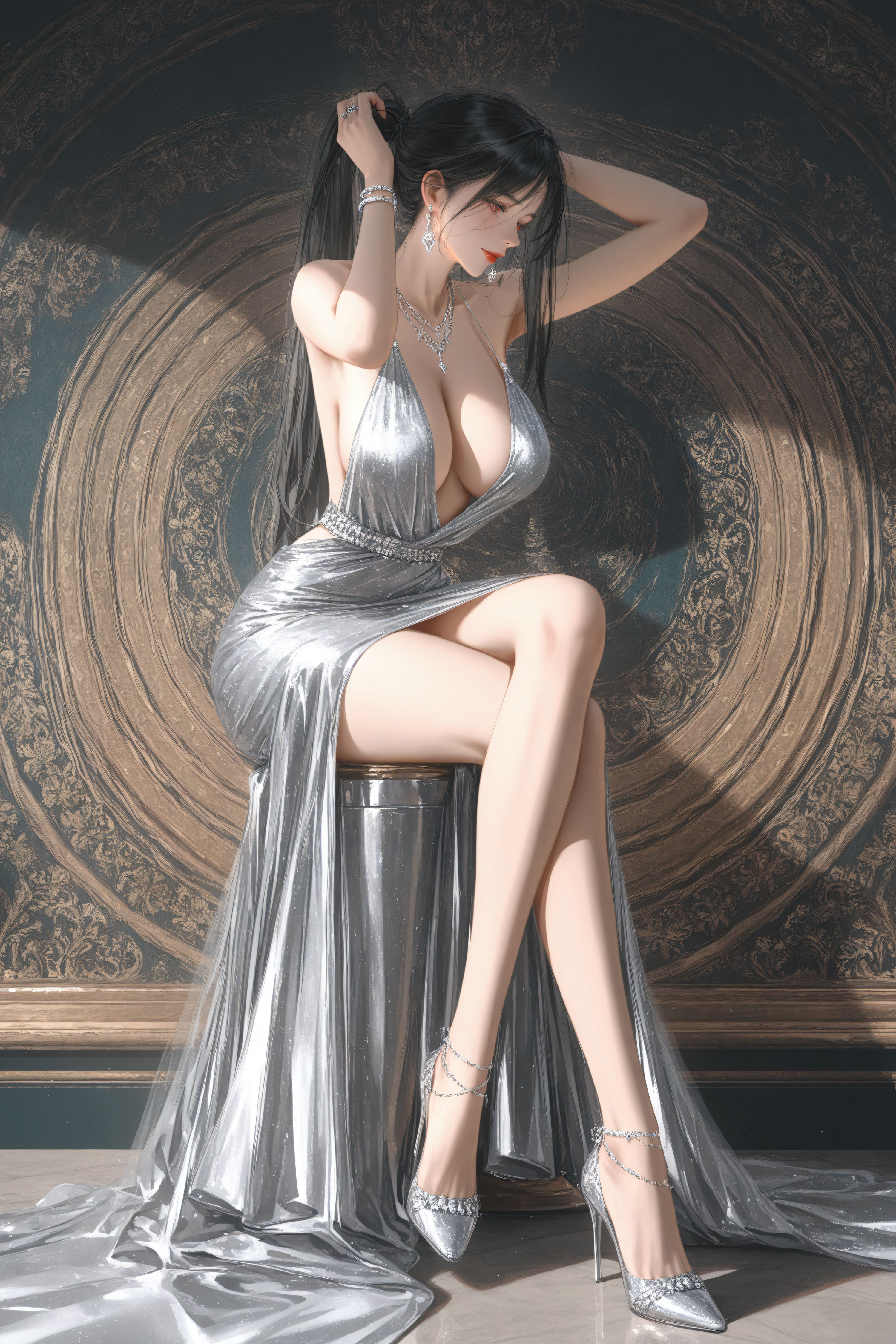 蒂法 游戏人物 二次元  动漫美图  御姐,第1张