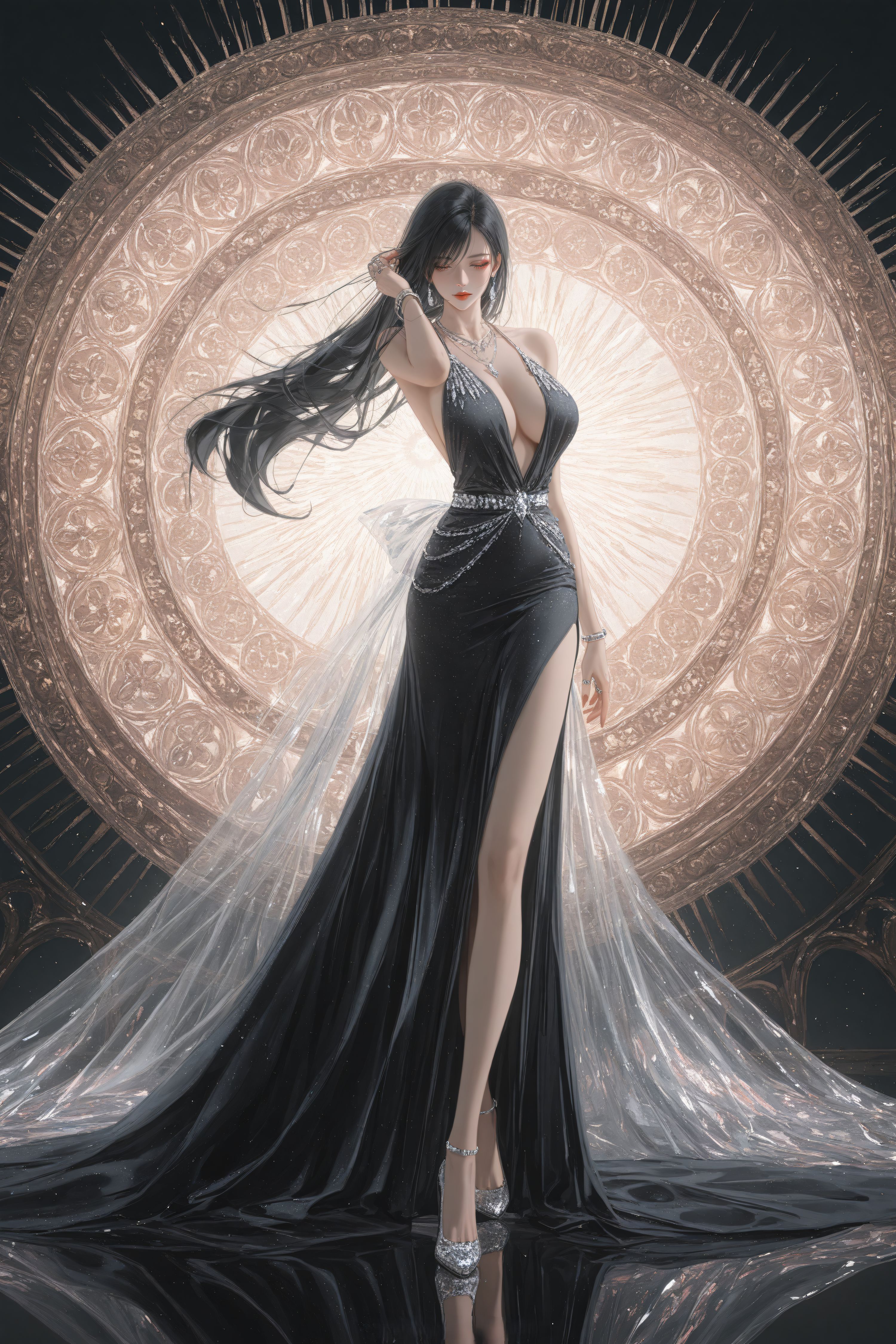 蒂法 游戏人物 二次元  动漫美图  御姐,第2张