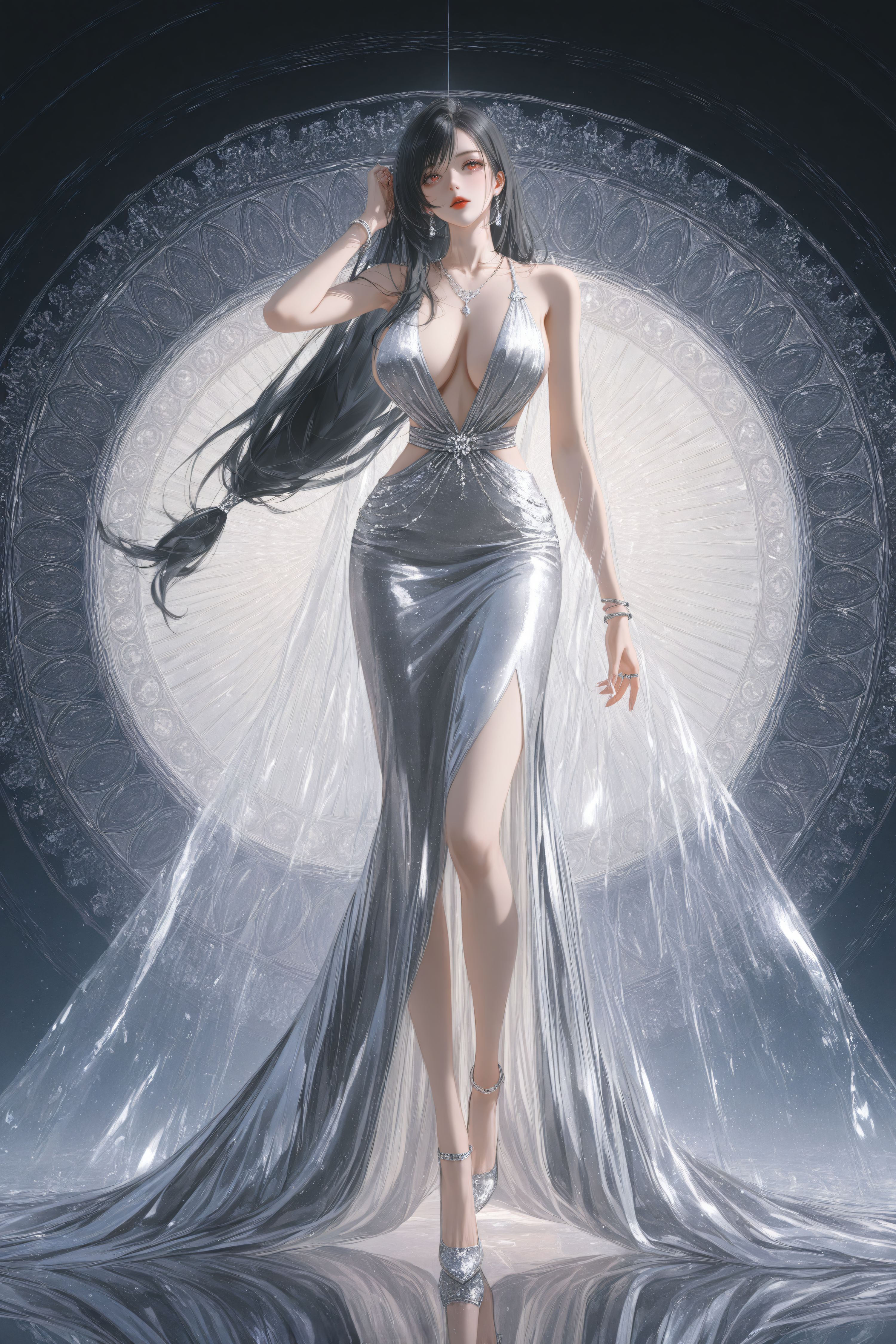 蒂法 游戏人物 二次元  动漫美图  御姐,第6张