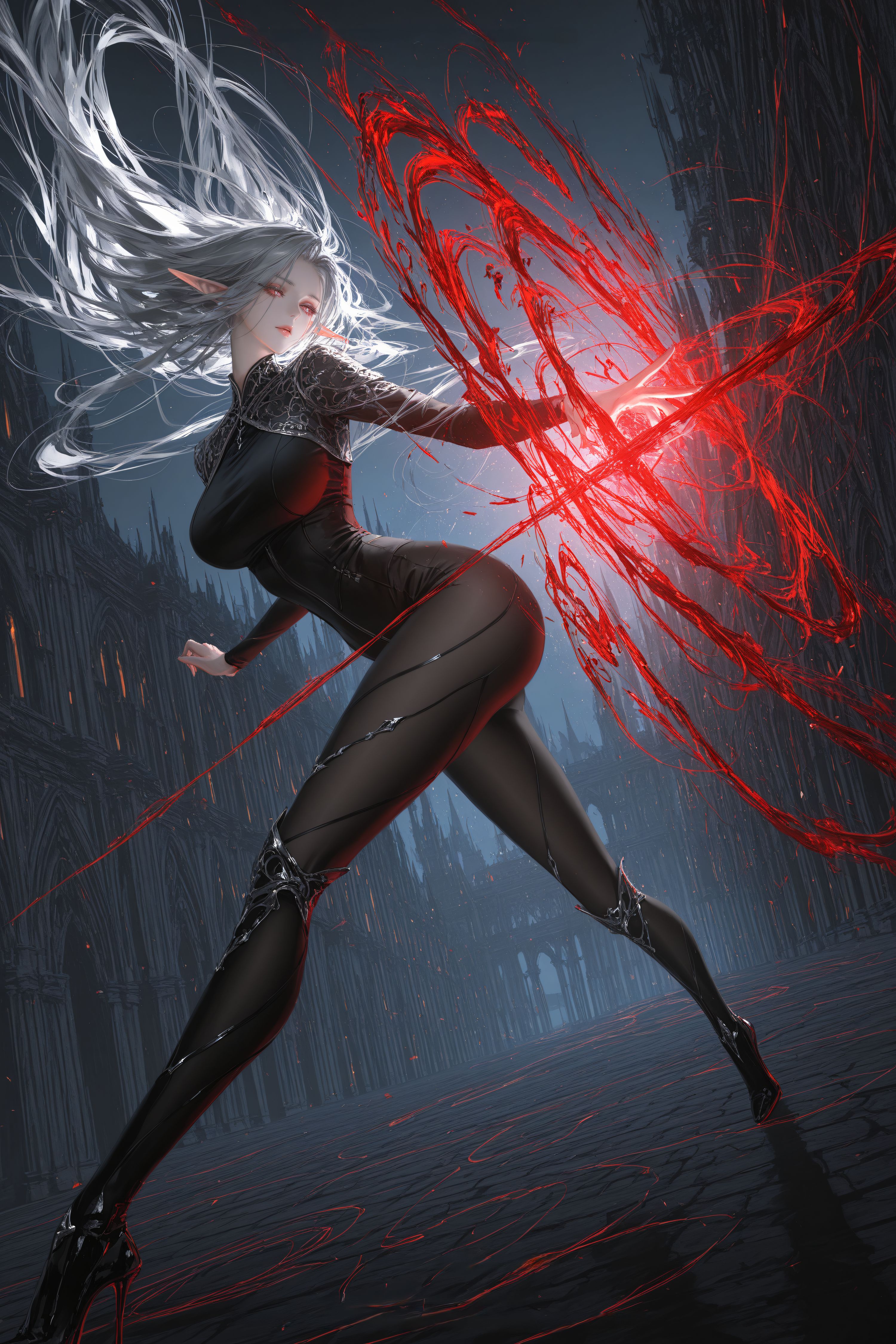 女巫。二次元 动漫壁纸,第6张