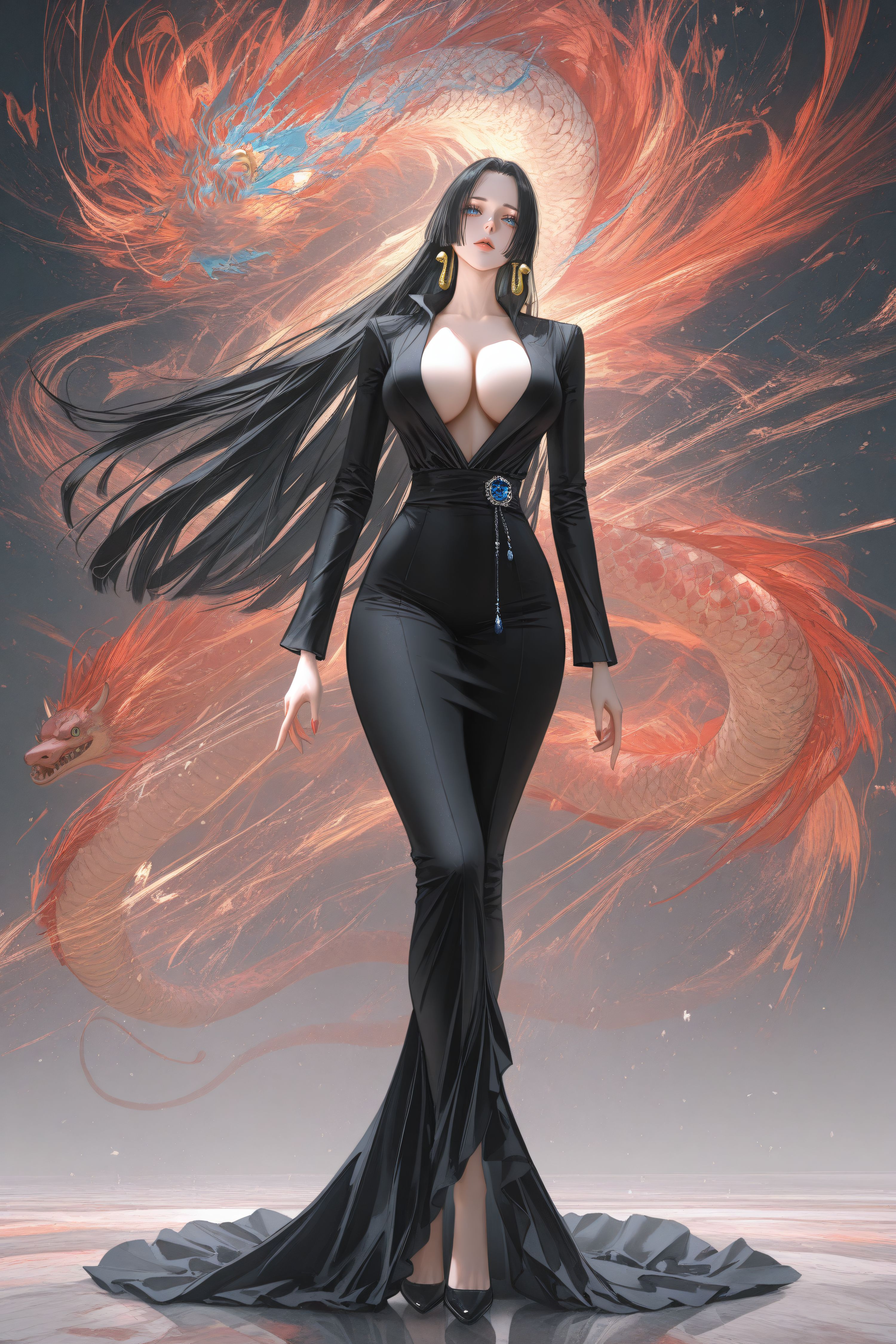 女帝 #二次元 #手机壁纸 #艺术壁纸,第1张