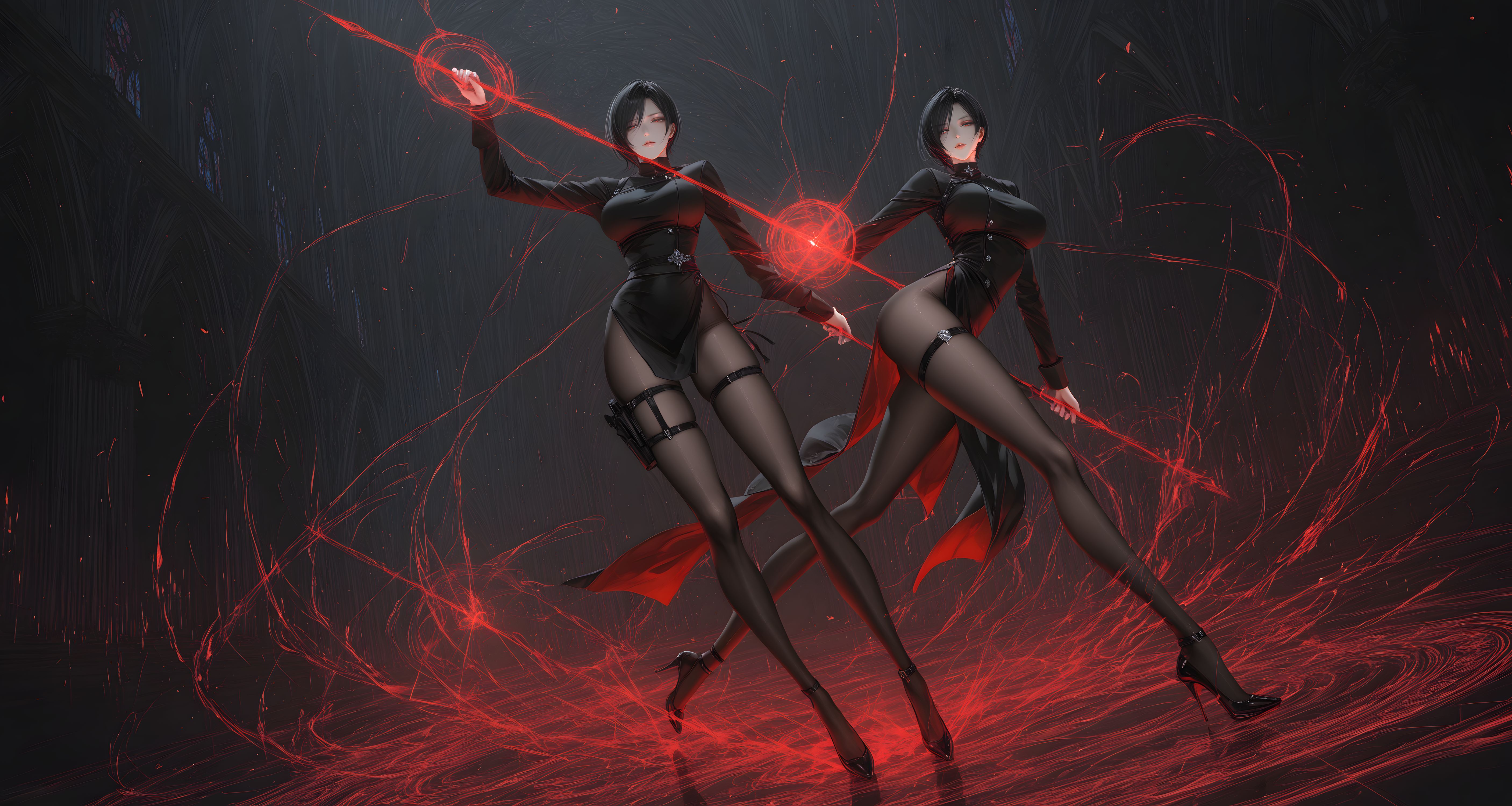 【5P】艾达王。#生化危机 #二次元 来一波横屏电脑壁纸,第3张