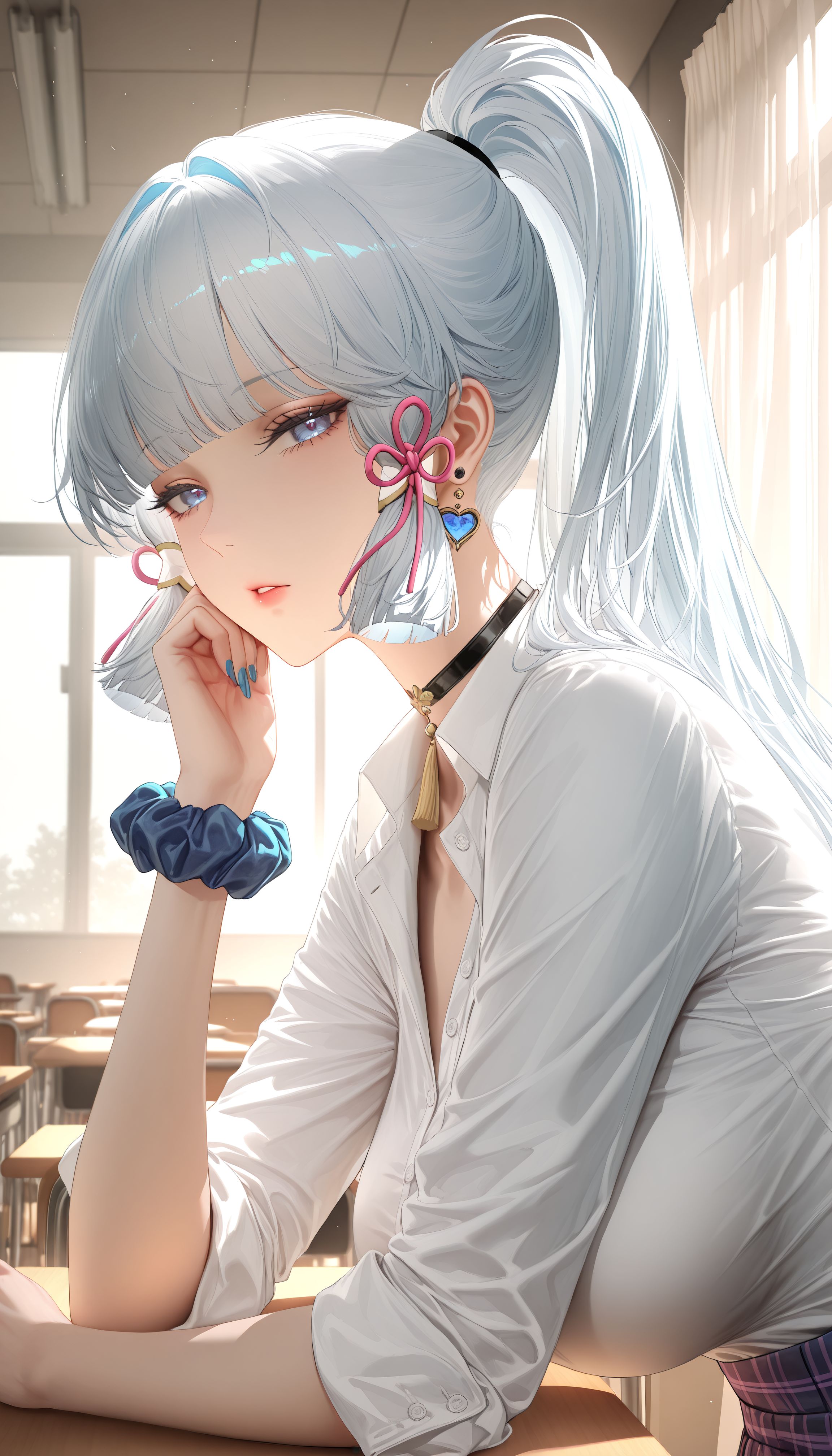 #原神 #神里绫华 #二次元 #壁纸,第2张