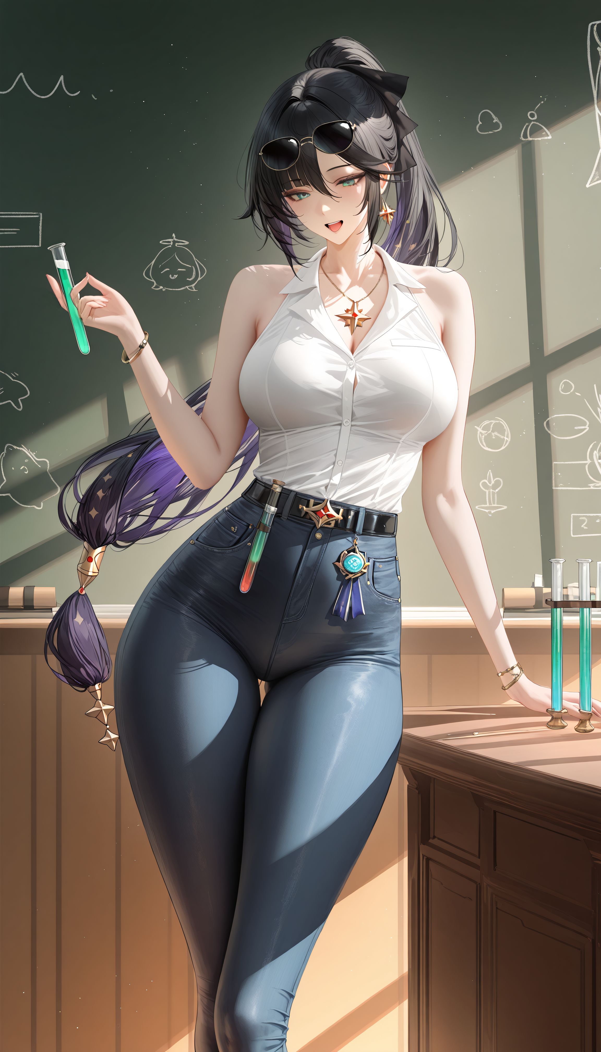 #二次元 #原神 #莫娜 #壁纸,第1张