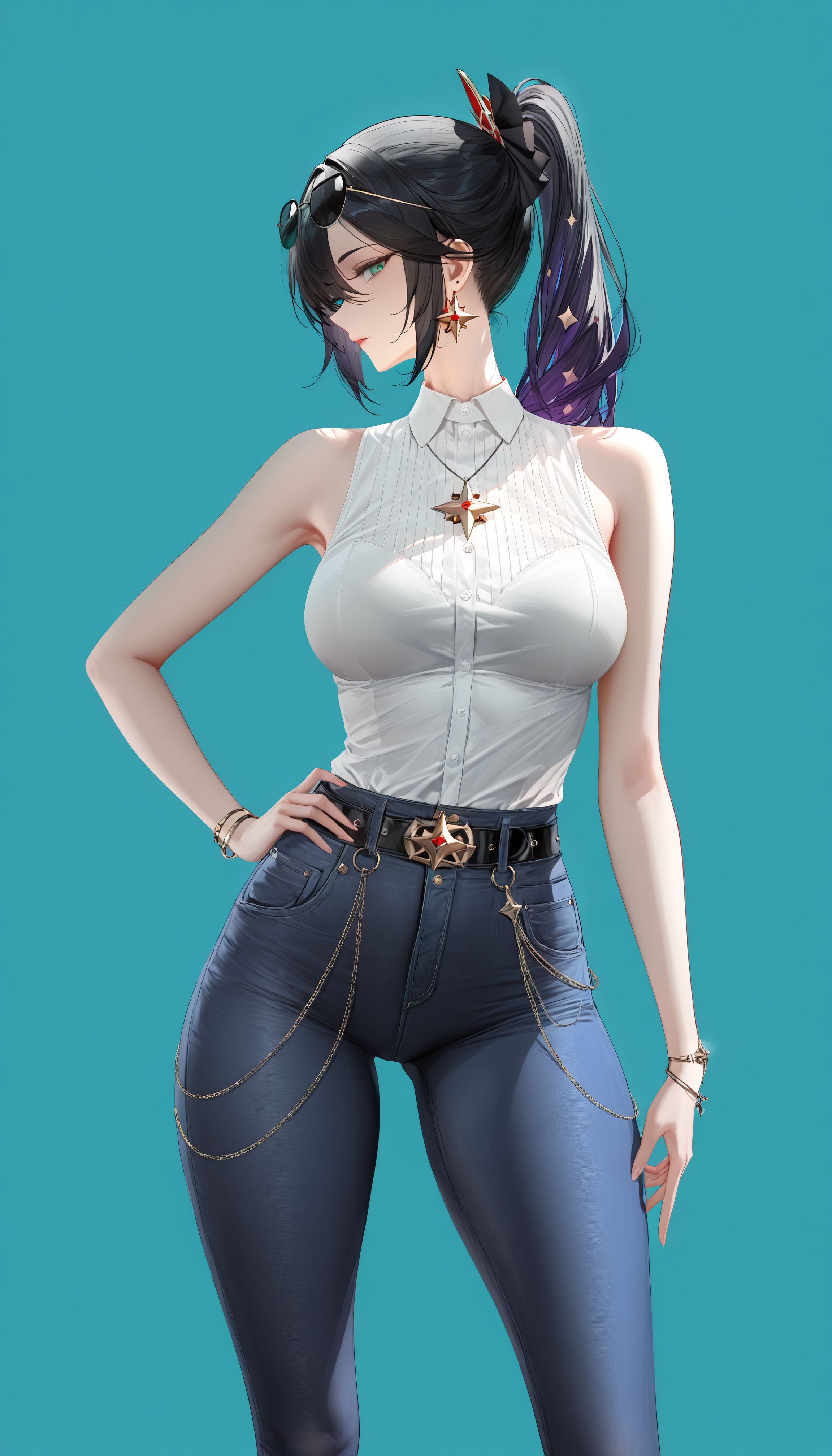 #二次元 #原神 #莫娜 #壁纸,第4张