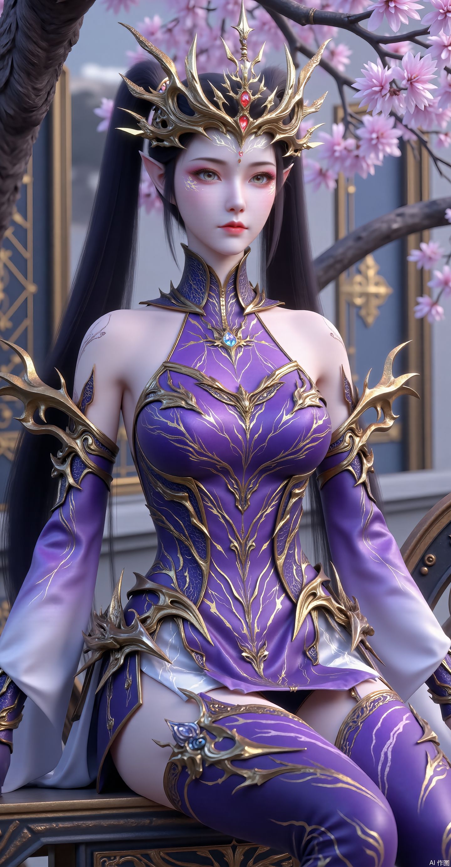 国漫女神 紫妍 斗破苍穹 高清图片,第2张