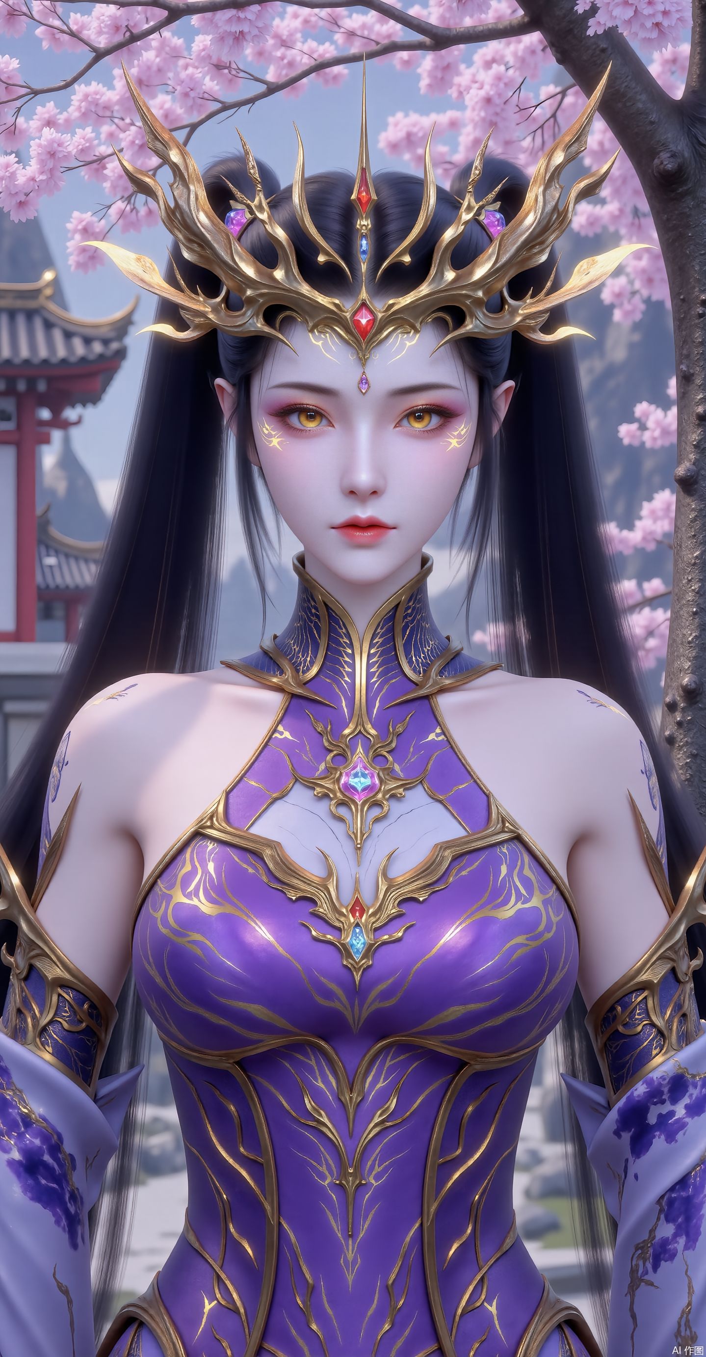 国漫女神 紫妍 斗破苍穹 高清图片,第3张