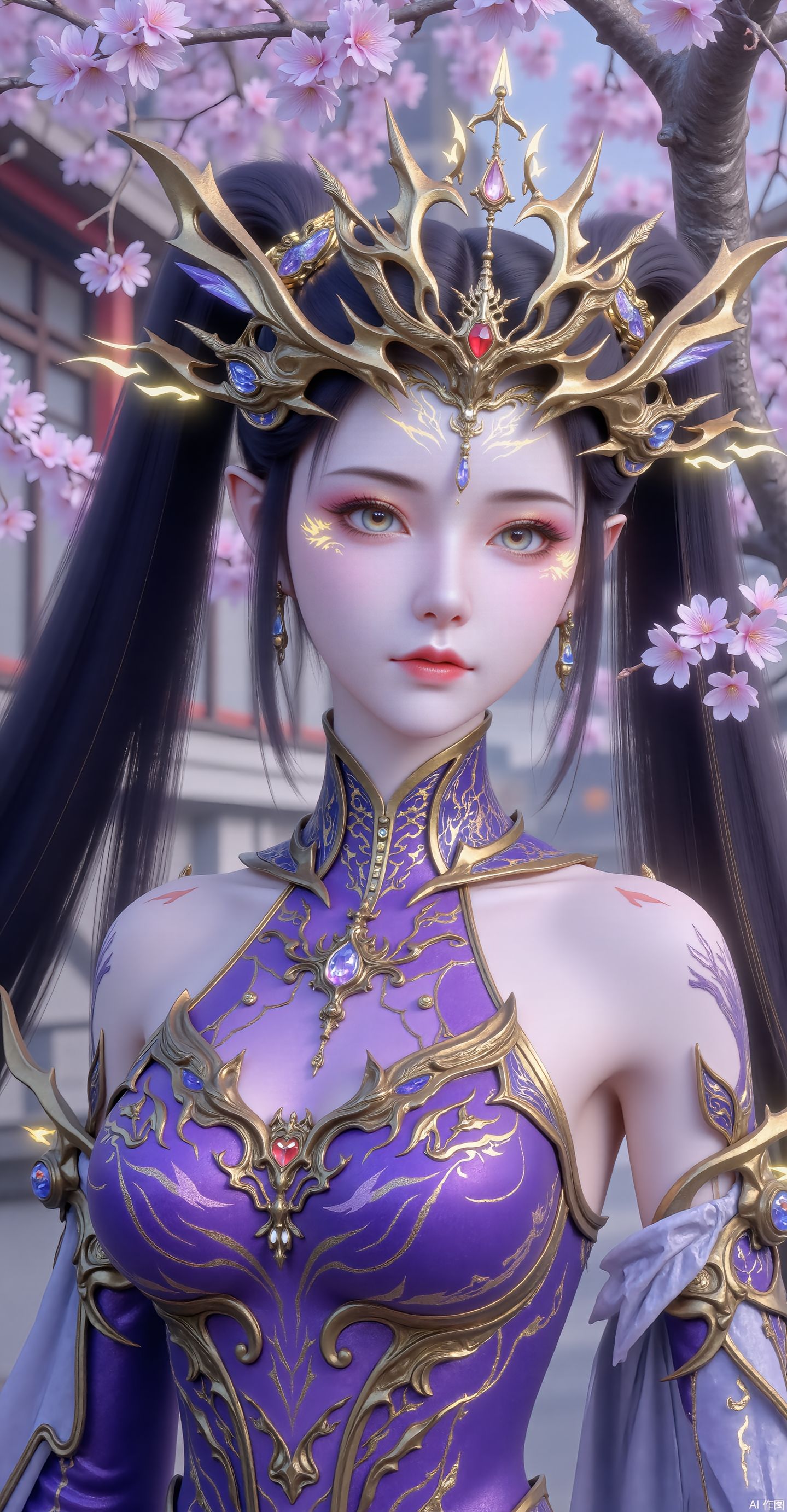 国漫女神 紫妍 斗破苍穹 高清图片,第4张