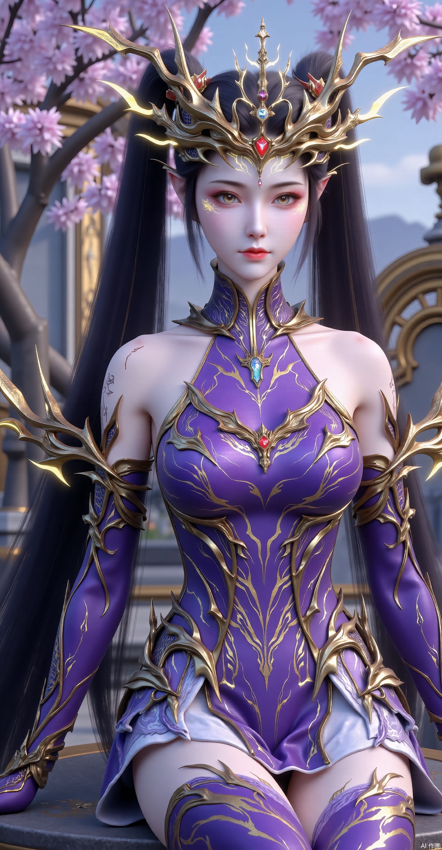 国漫女神 紫妍 斗破苍穹 高清图片,第6张