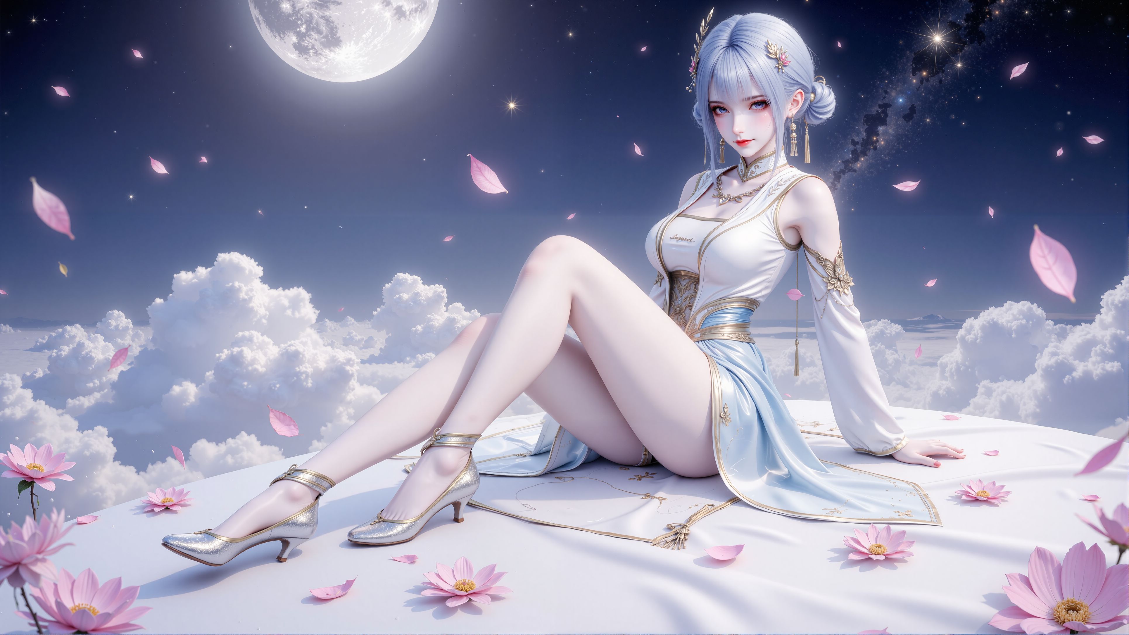 【4P】斗破苍穹 丹晨 国漫女神 壁纸 桌面壁纸,第1张