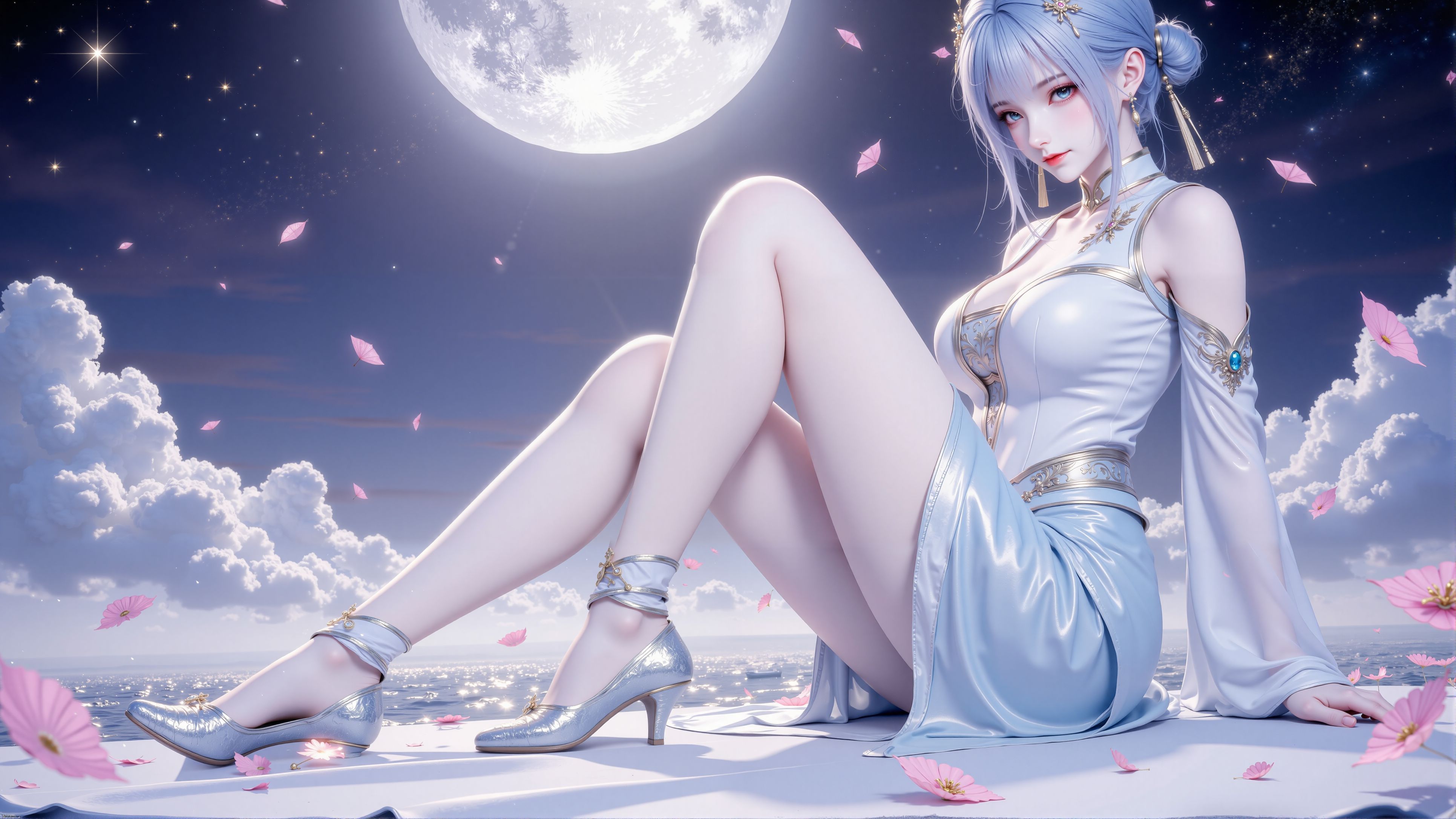 【4P】斗破苍穹 丹晨 国漫女神 壁纸 桌面壁纸,第3张