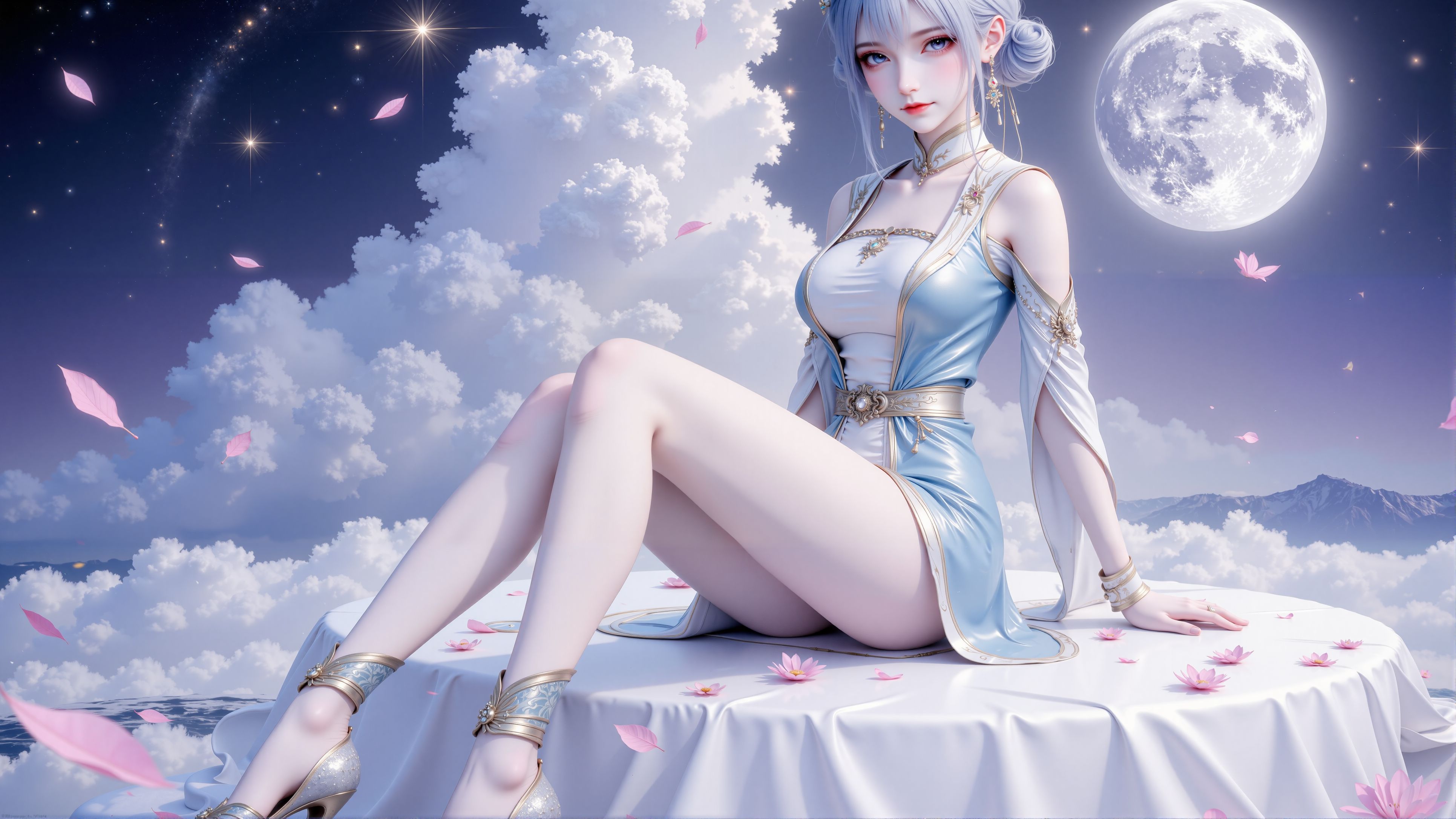 【4P】斗破苍穹 丹晨 国漫女神 壁纸 桌面壁纸,第2张