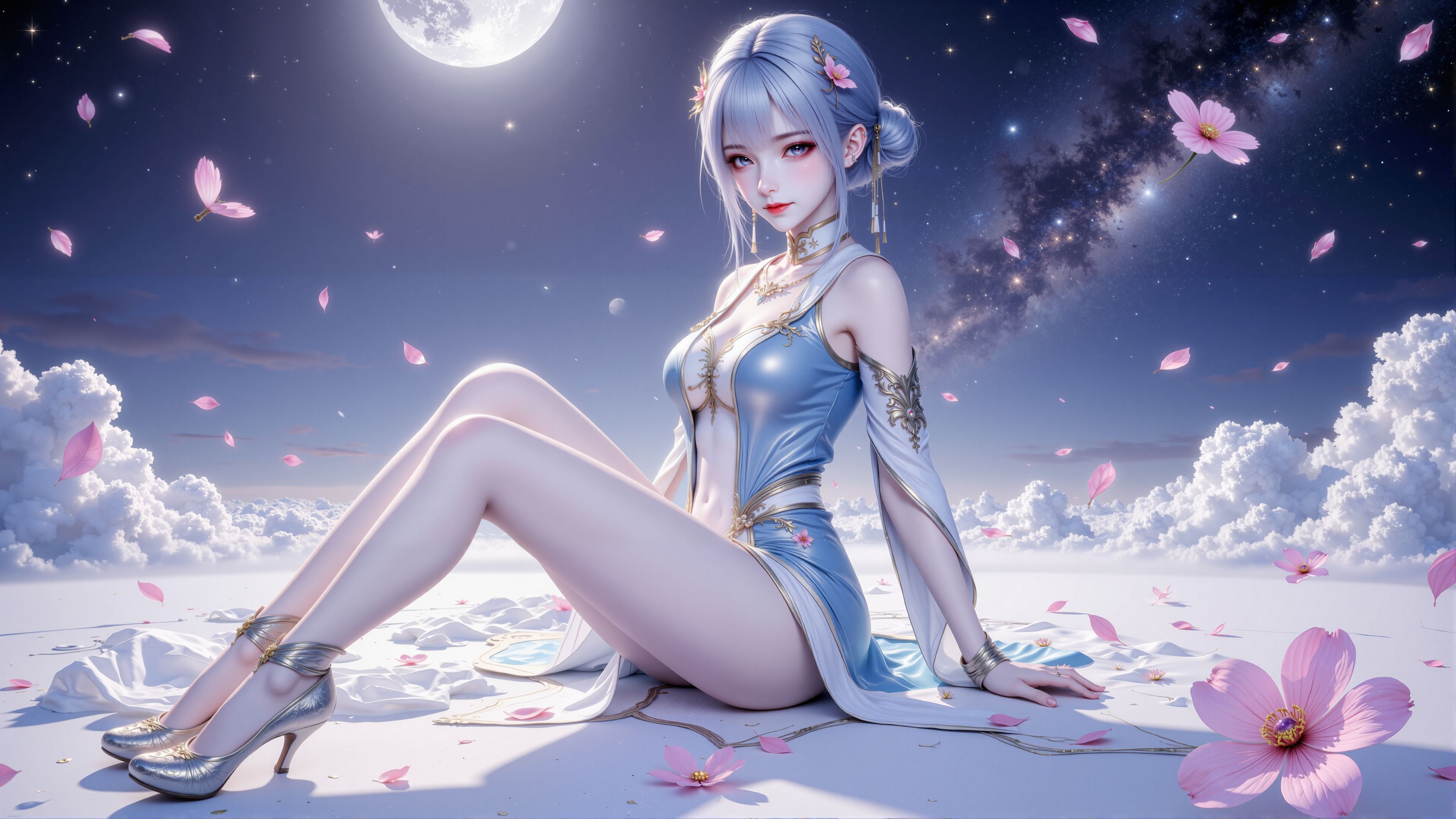 【4P】斗破苍穹 丹晨 国漫女神 壁纸 桌面壁纸,第4张