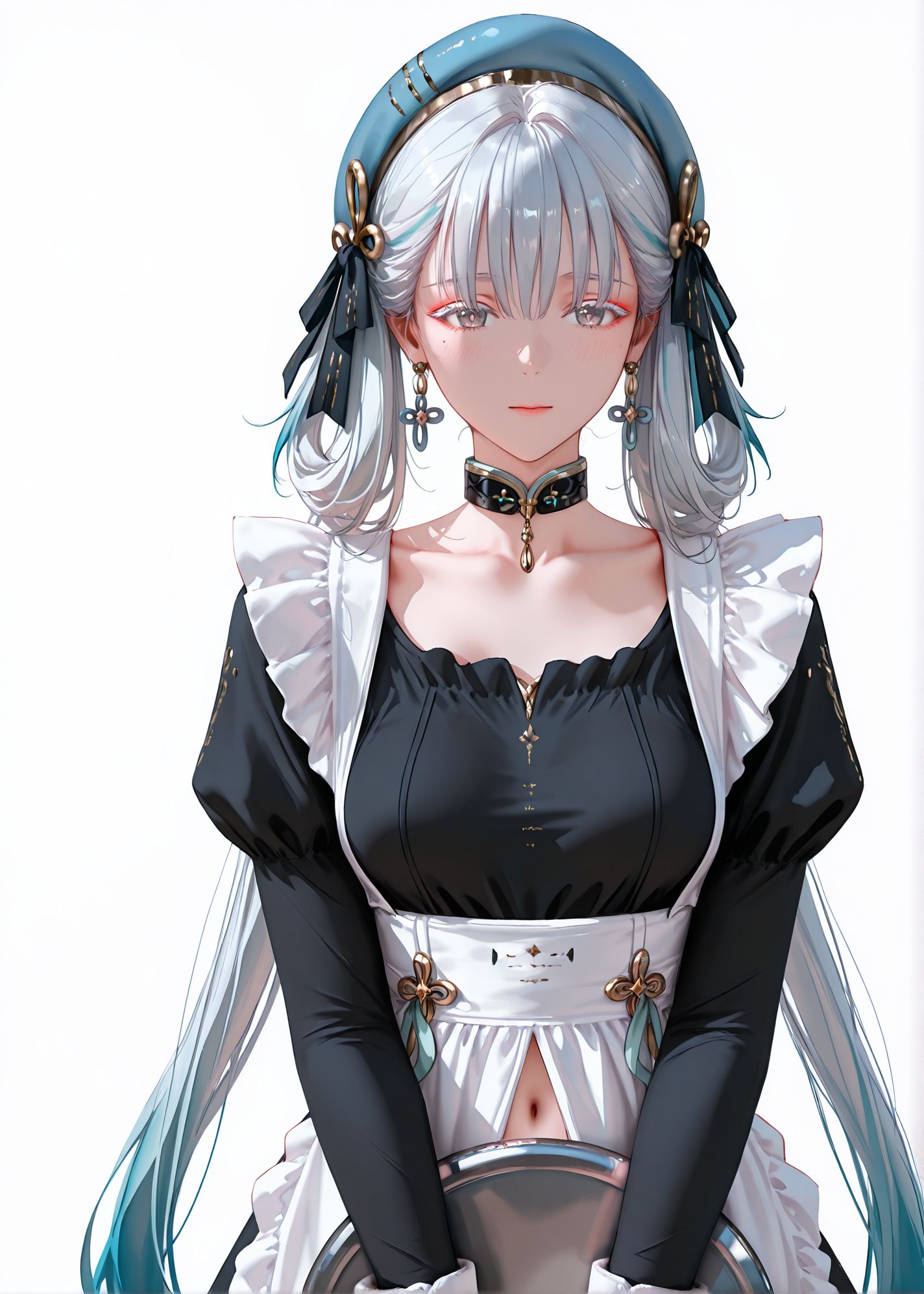 鸣潮女仆装天团 游戏角色 二次元壁纸,第1张